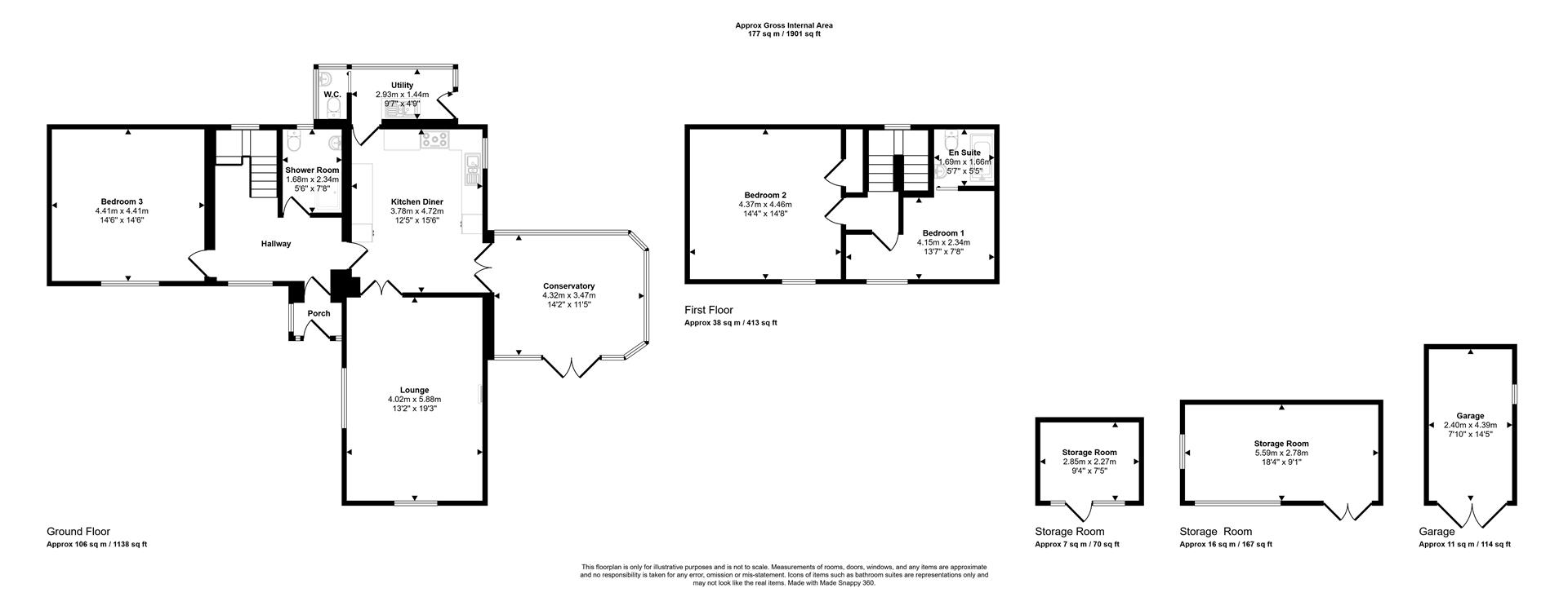 The Gables, Pembroke floorplan