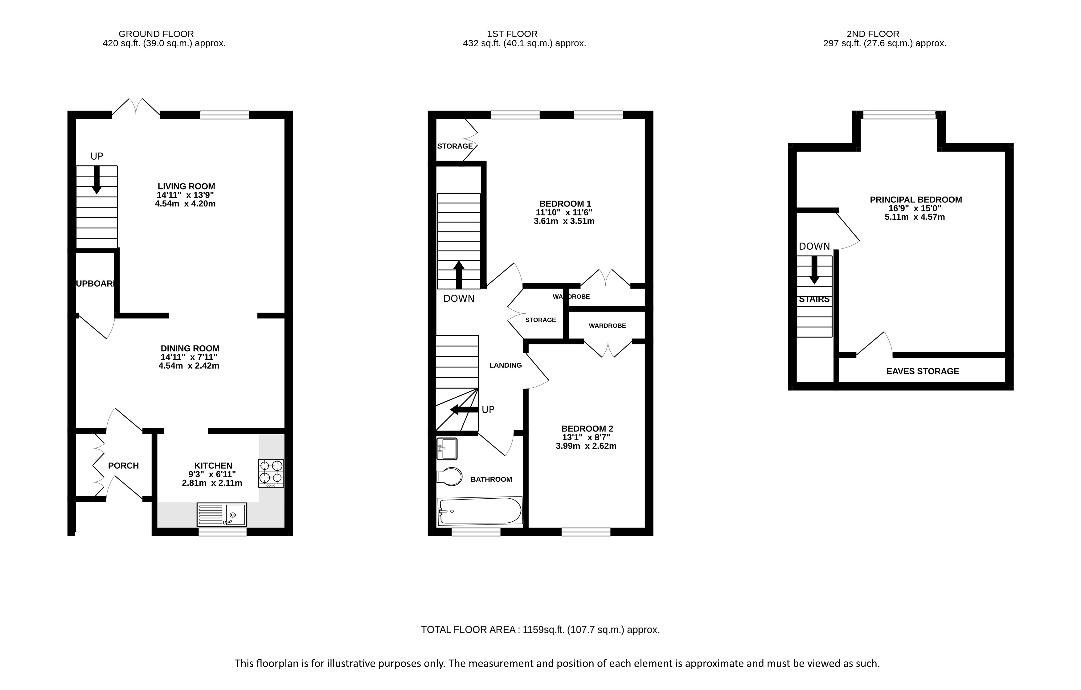32D, High Street, St. Albans floorplan