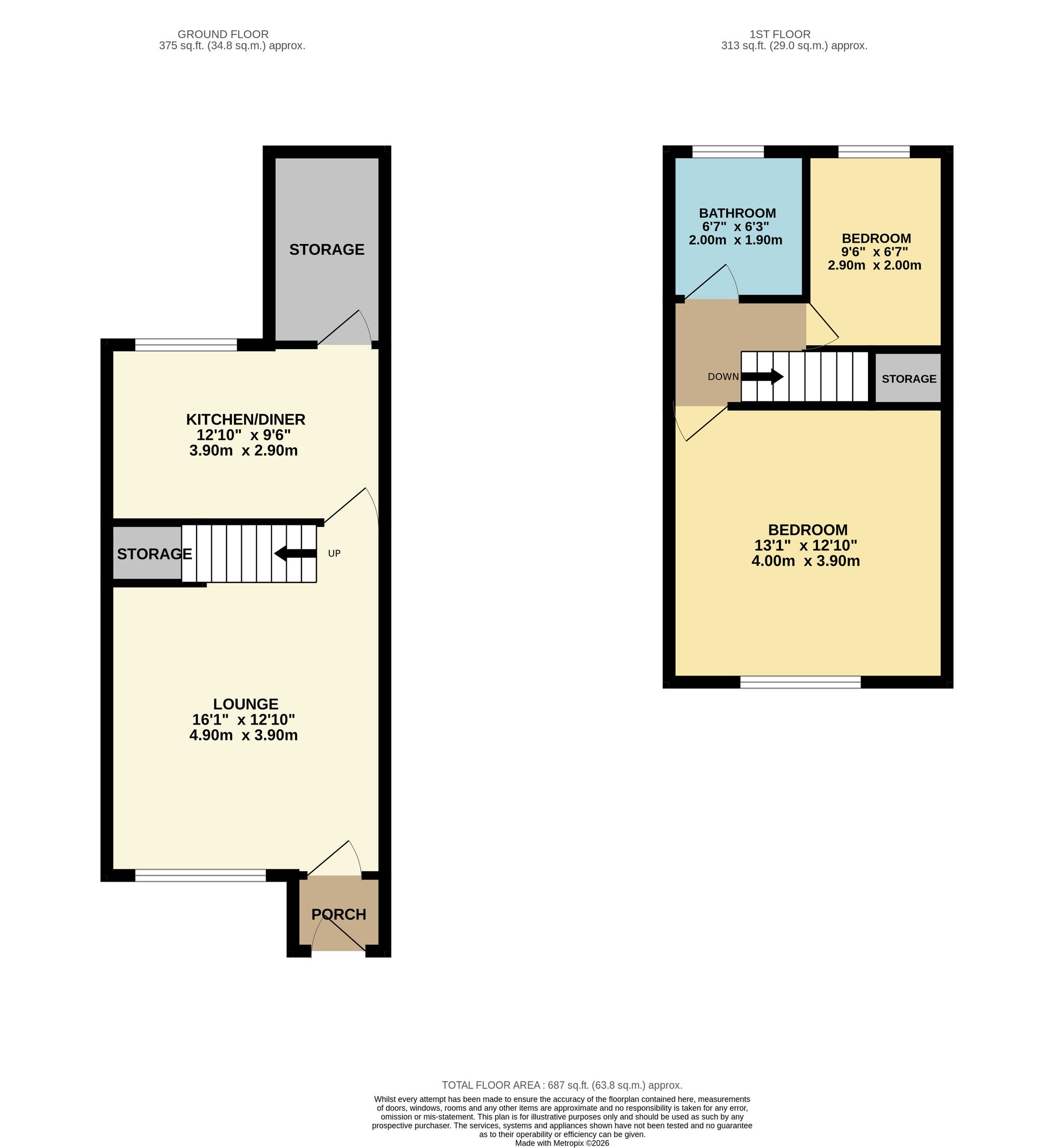 5 Nasmyth Street, Bolton floorplan