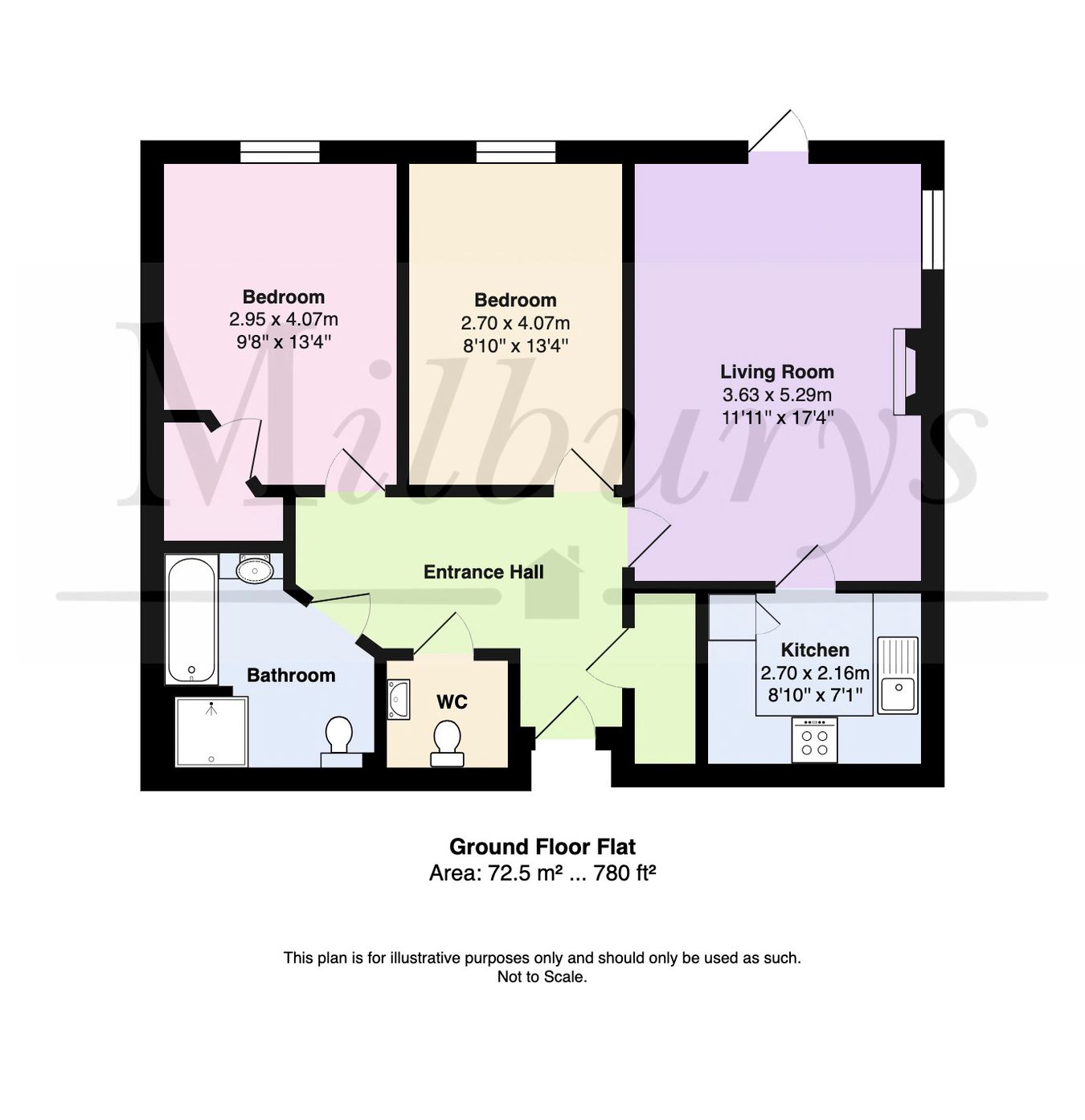 8, Barnhill Court, Chipping Sodbury floorplan