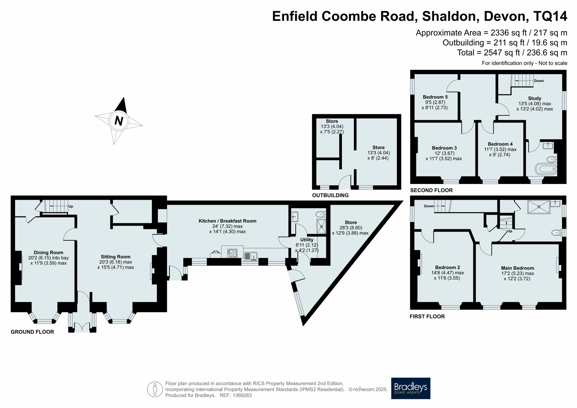 Enfield,, Coombe Road, Shaldon floorplan