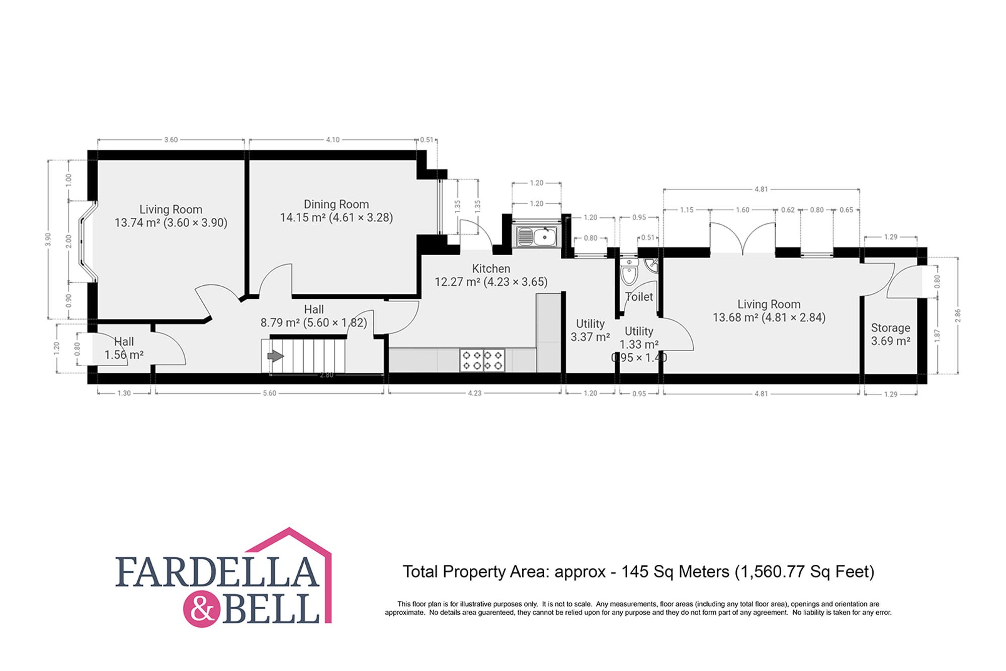 125 Woodgrove Road, Burnley floorplan