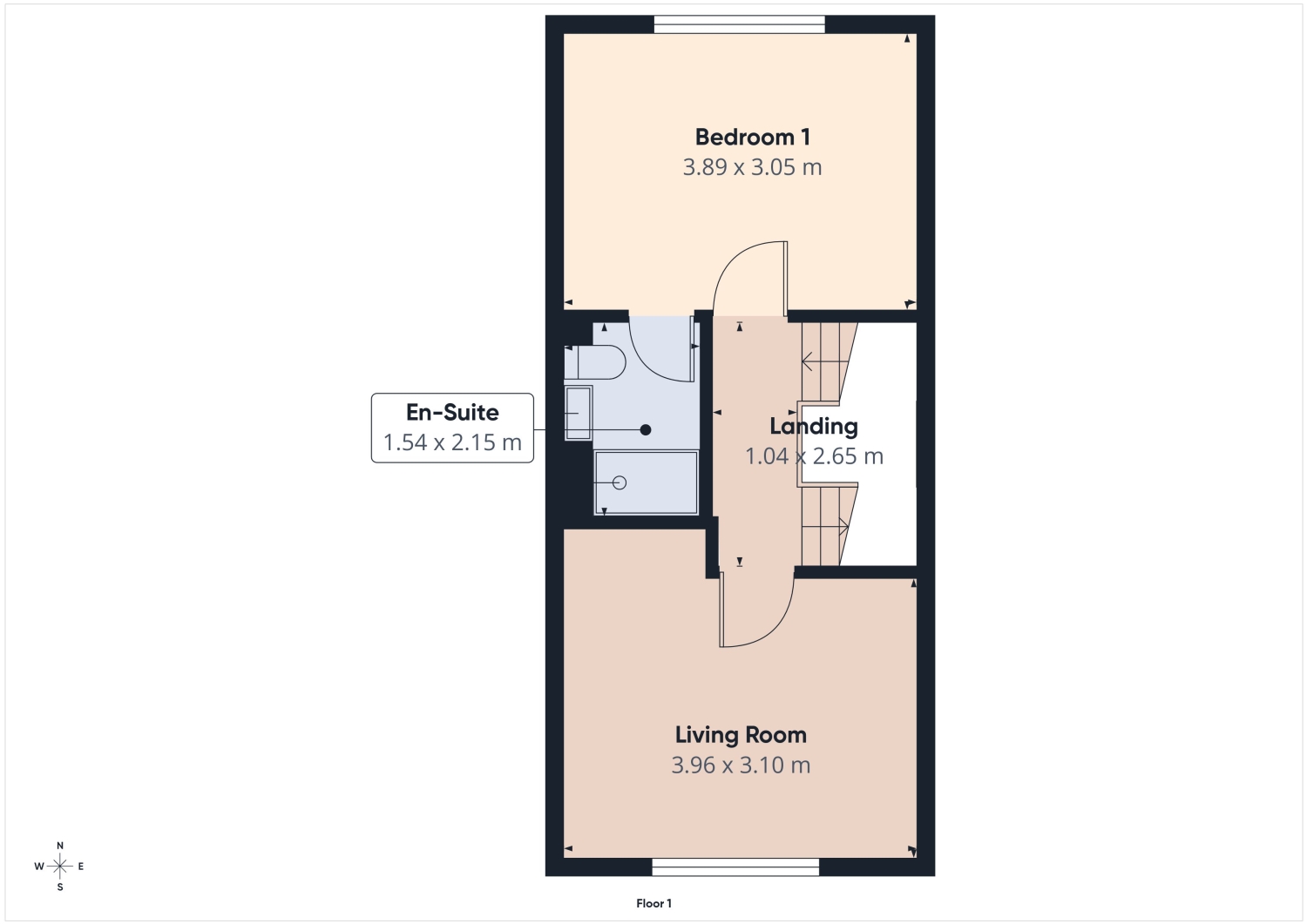 28, Waterton Close, Leeds floorplan