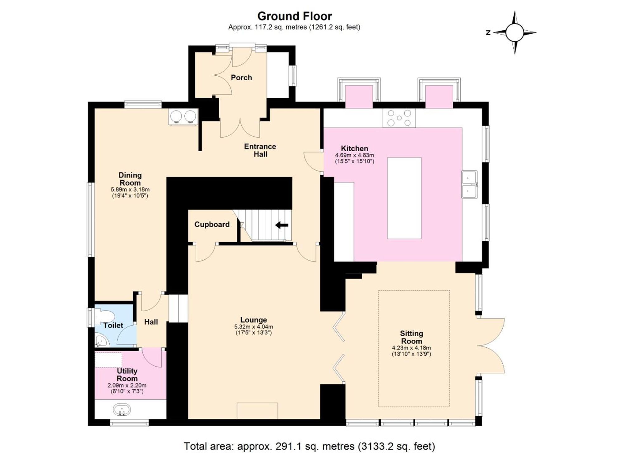 Penmynydd Garth Hill, Cardiff floorplan