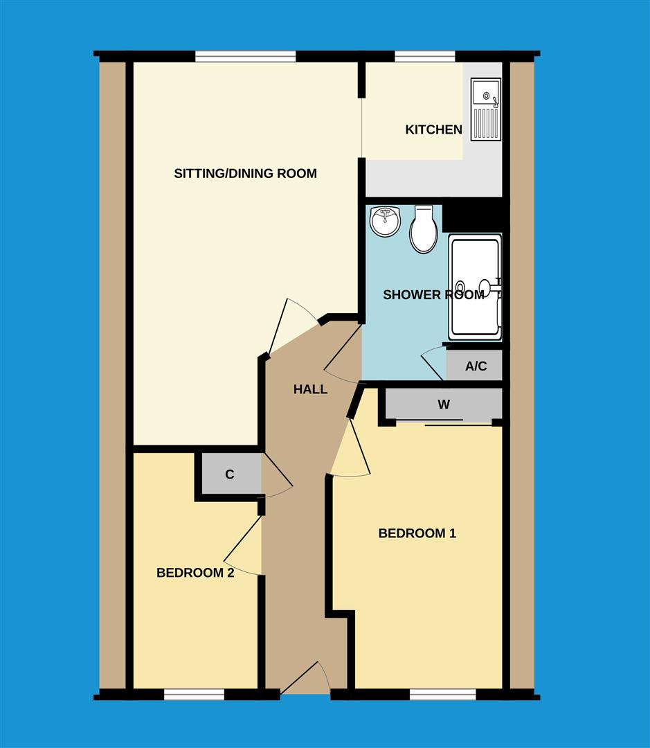 25, Westgate Mews, Launceston floorplan