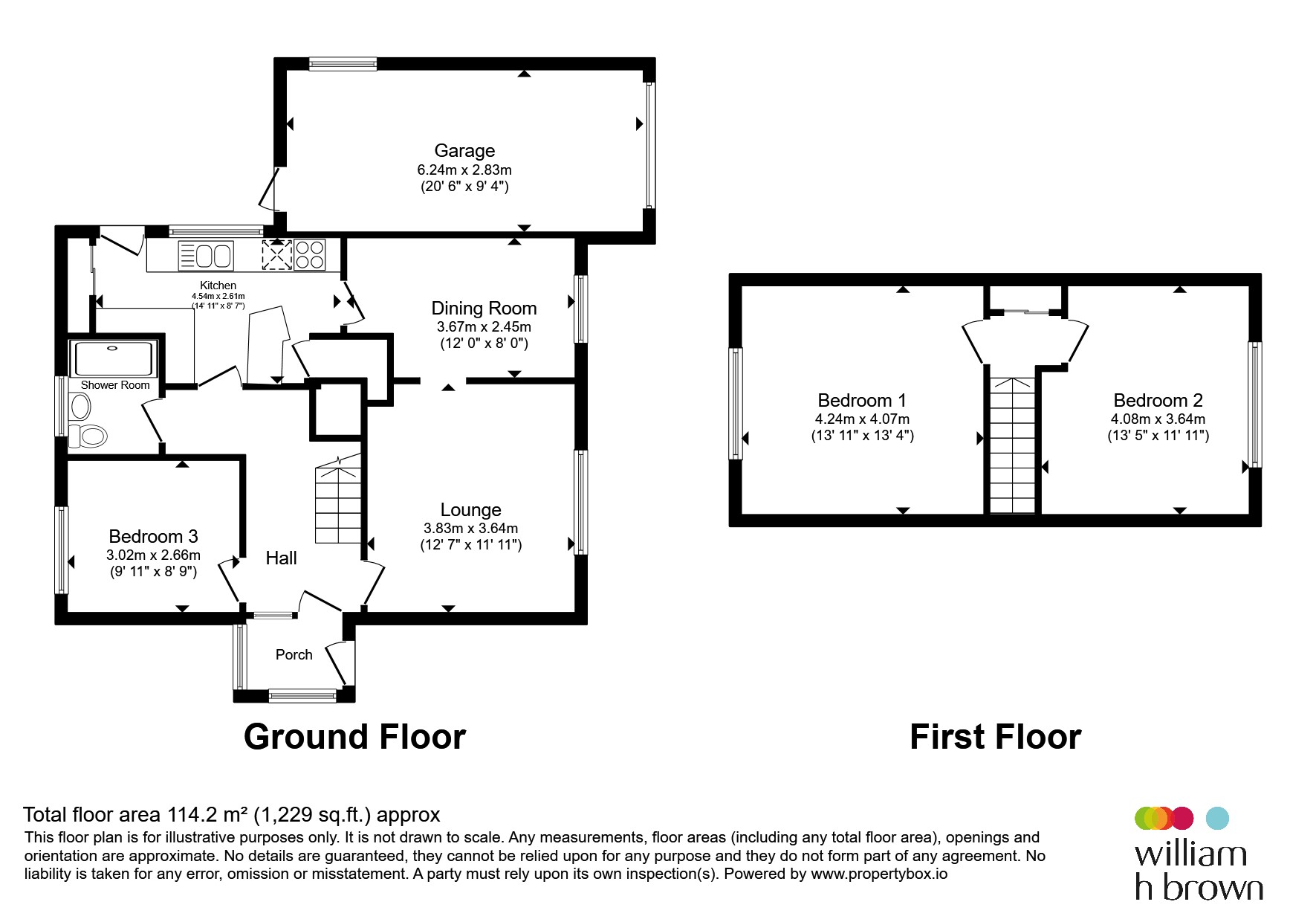 8, Larch Grove, Dereham floorplan