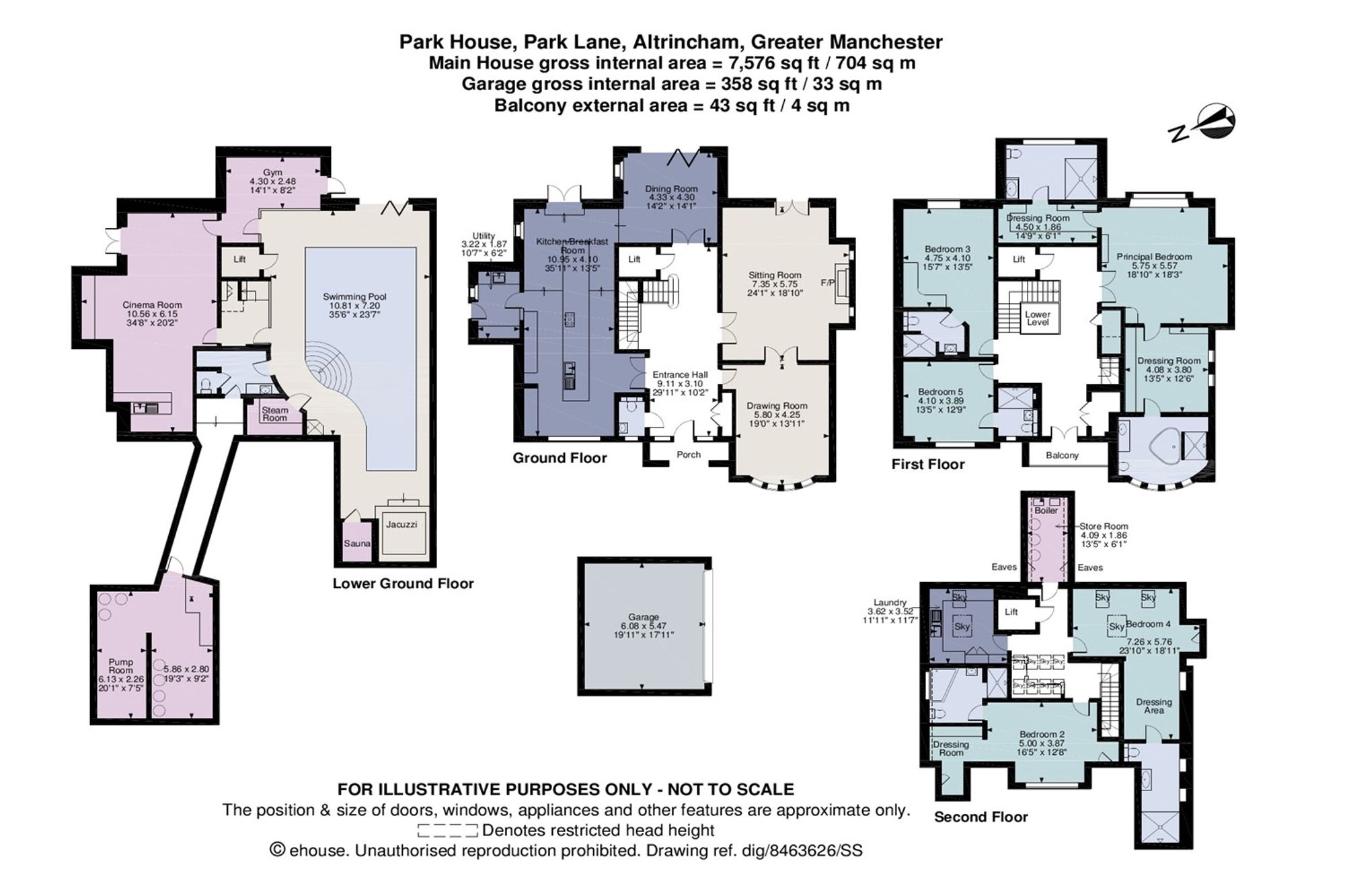 15 Park Lane, Altrincham floorplan