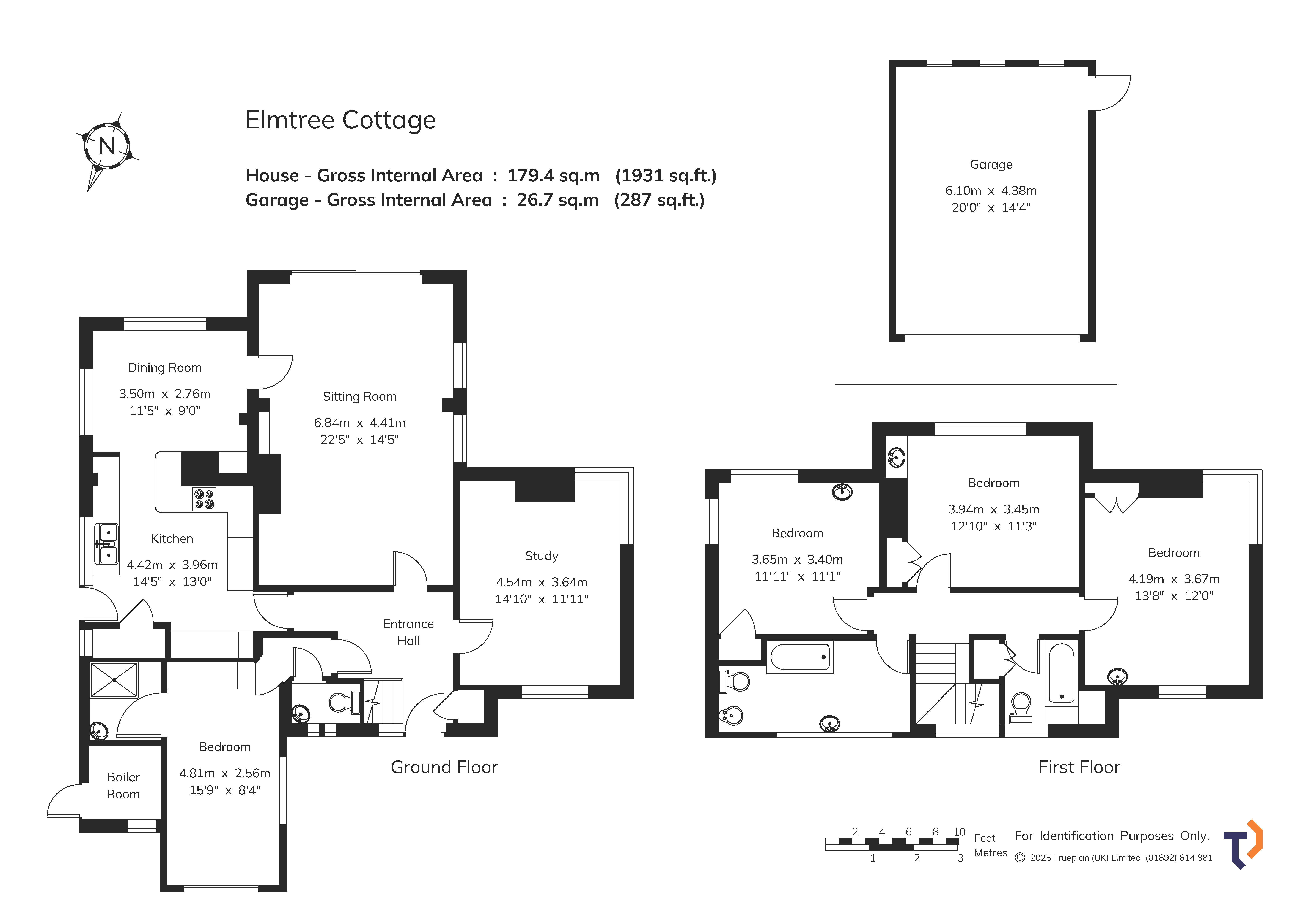 Elm Tree Cottage,, Ridlands Lane, Surrey floorplan
