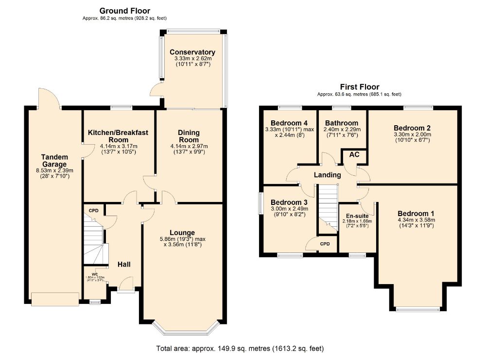 4 Bedrooms Detached house for sale in Marjoram Close, East Hunsbury, Northampton NN4