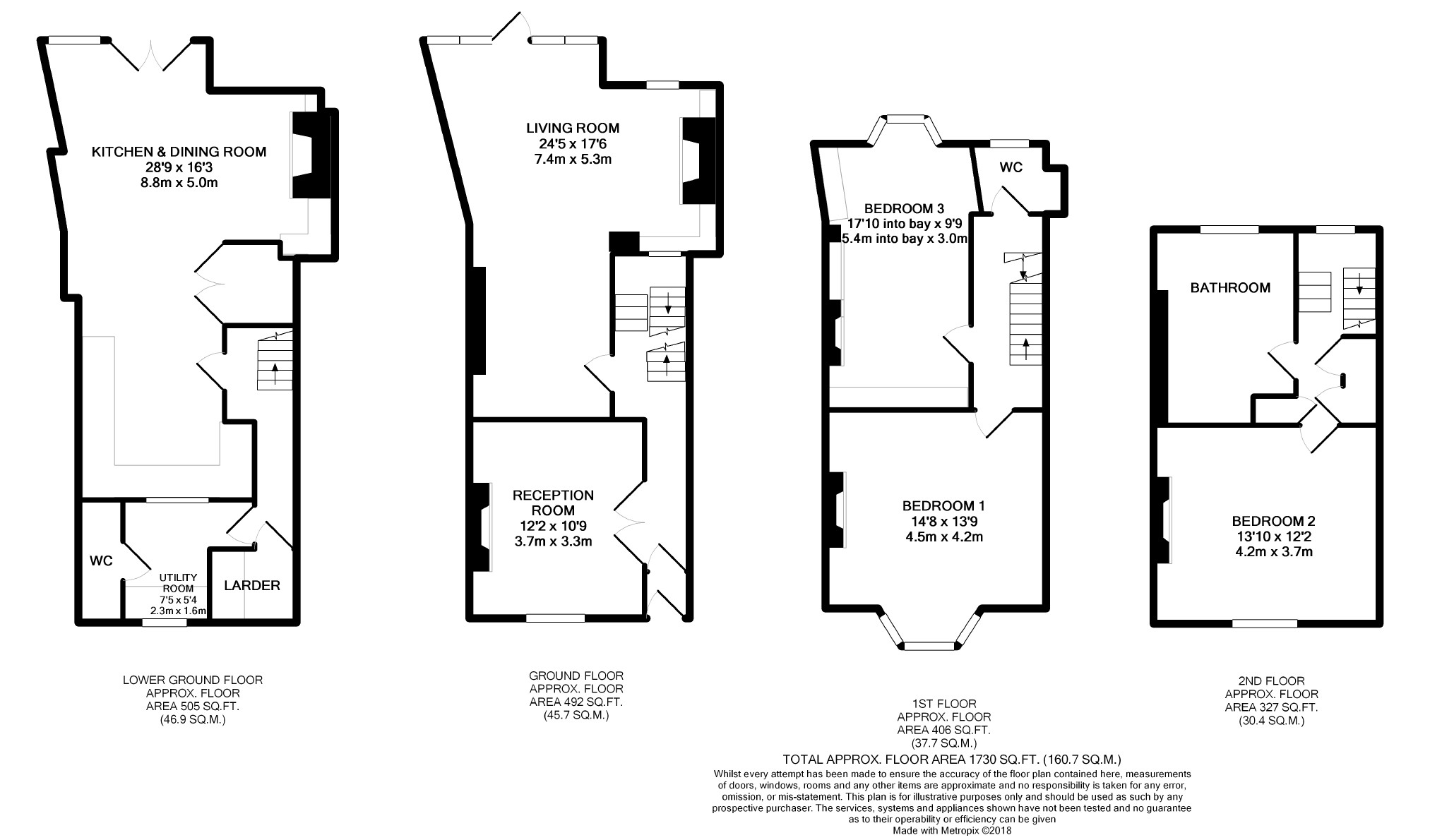 3 Bedrooms Town house for sale in High Street, Lewes, East Sussex BN7