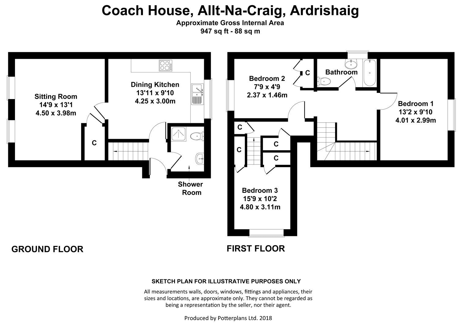 8 bed detached house for sale in Tarbert Road, Ardrishaig, Lochgilphead, Argyll And Bute PA30