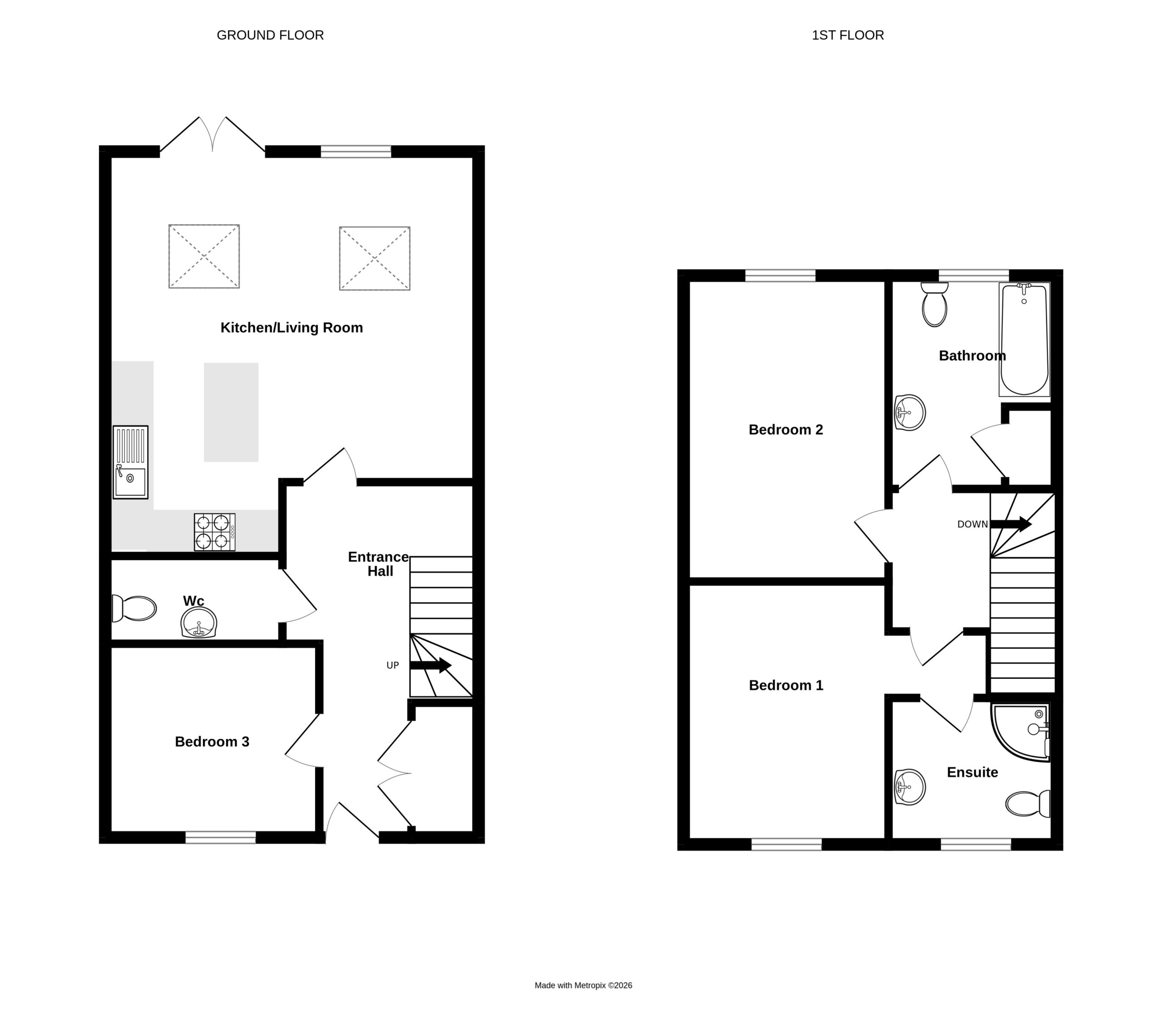 2, The Palms, La Couture, St Peter Port floorplan