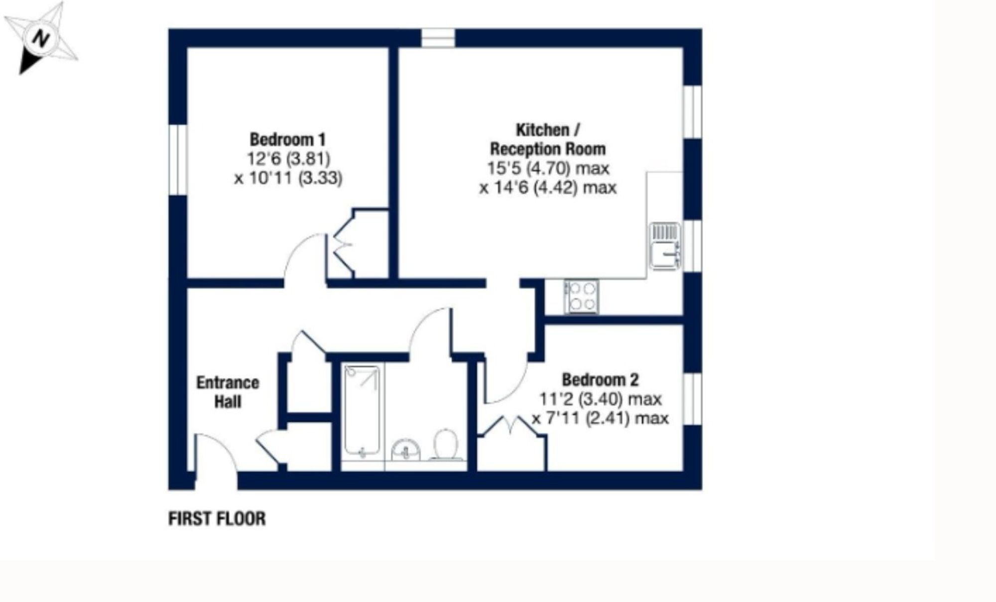 7 Cunliffe Court Elliston Way, Ashtead floorplan