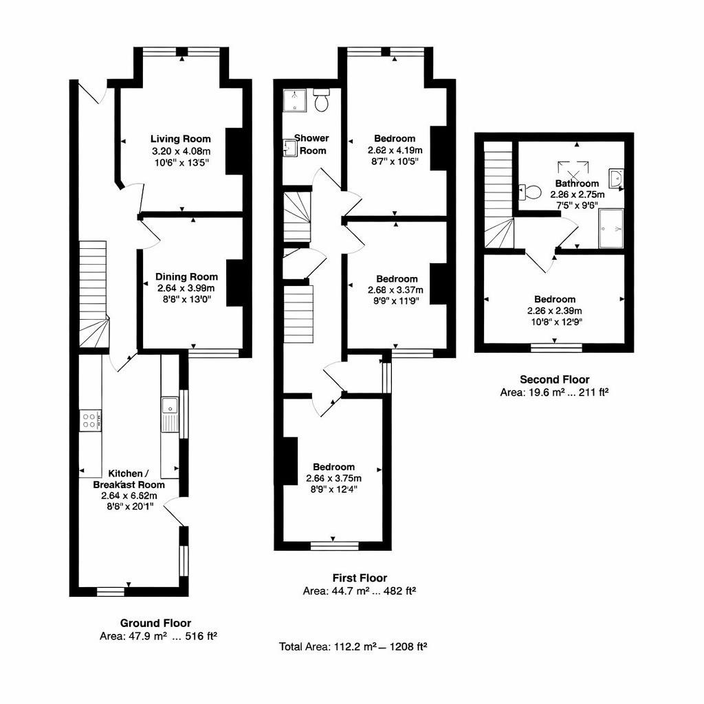 81, Redvers Road, East Sussex floorplan