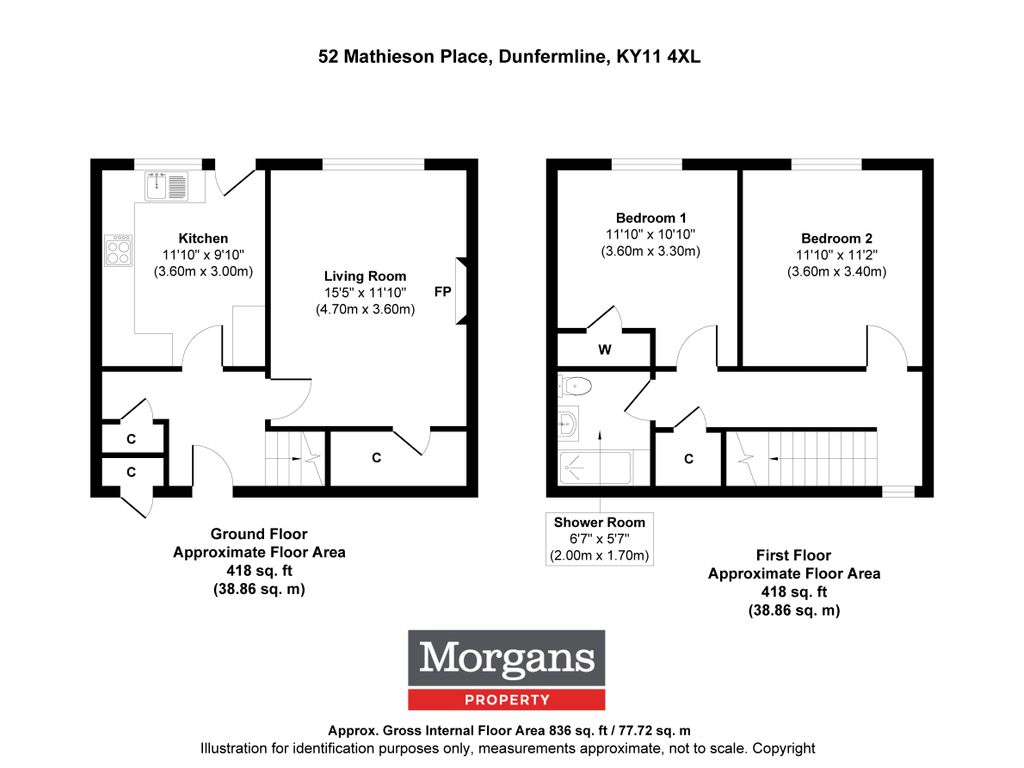 Mathieson Place, Dunfermline floorplan