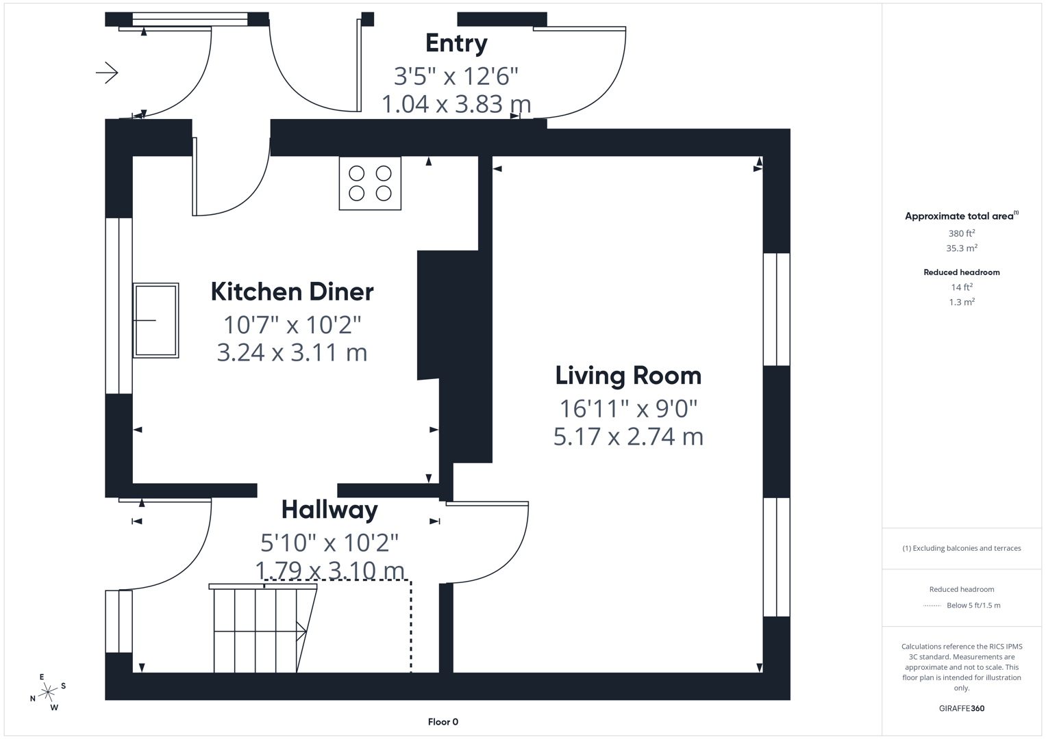 19, Priory Road, Pontefract floorplan