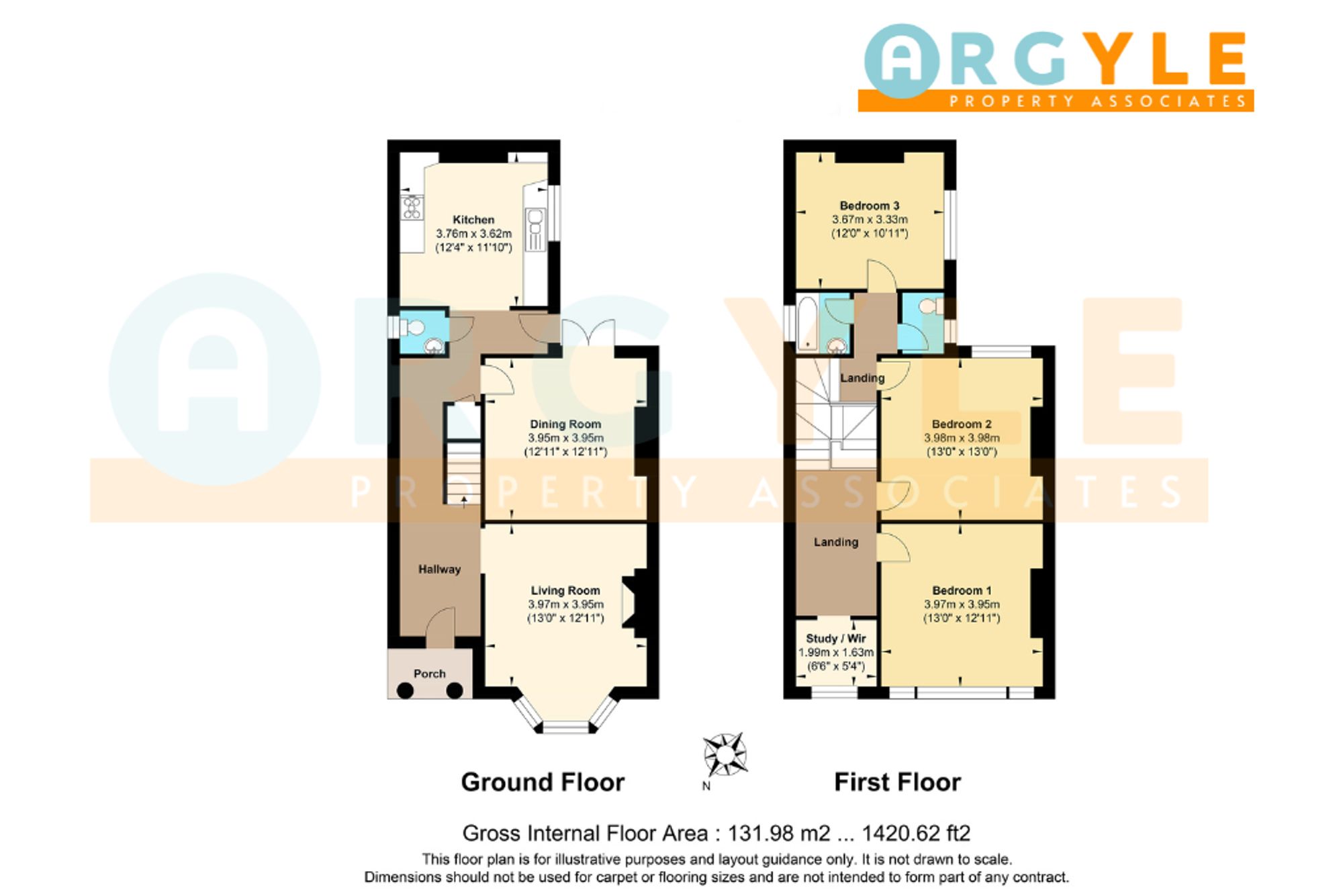 185 Derby Road, Nottingham floorplan