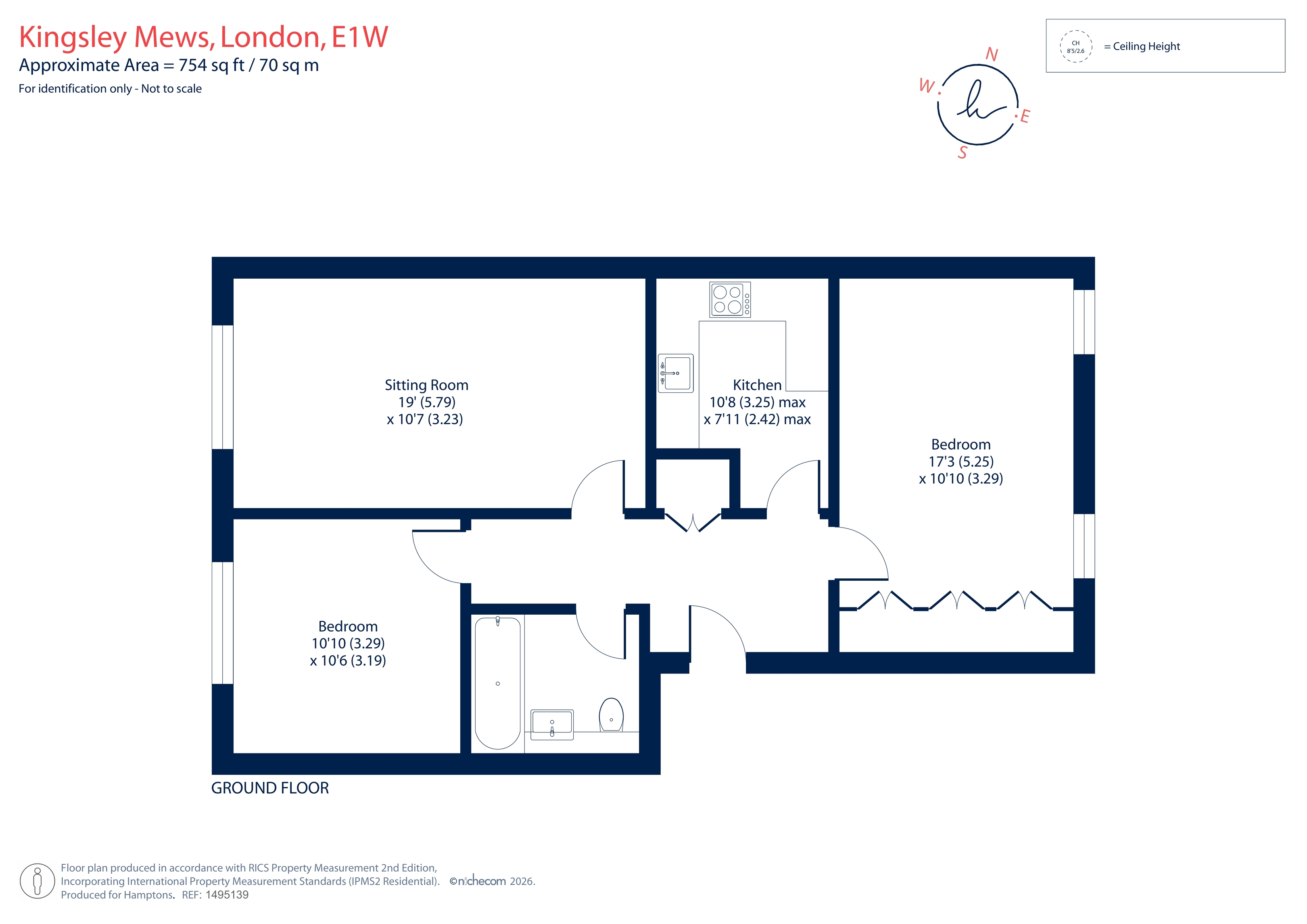 21, Kingsley Mews, London floorplan