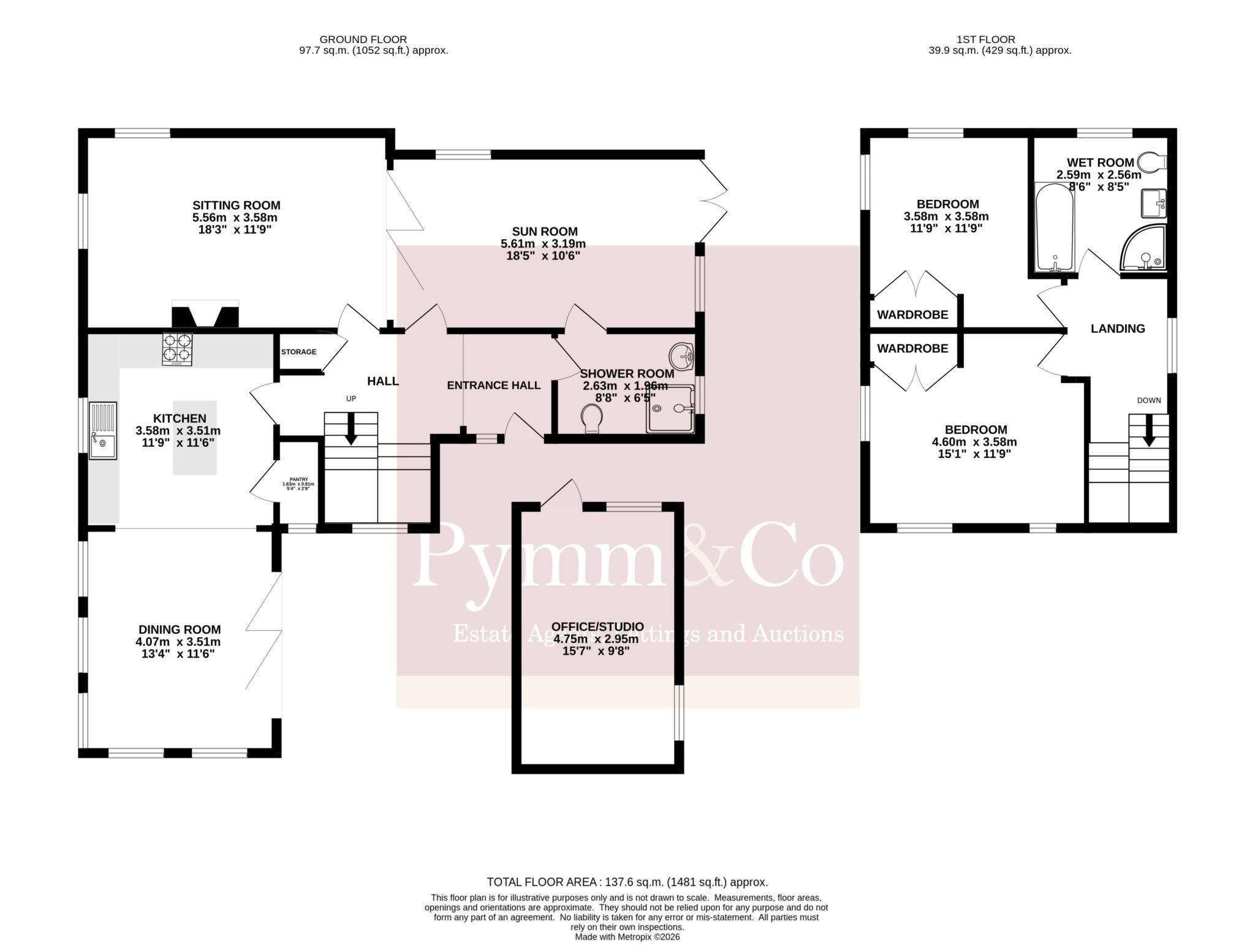 Shackleton House, Burrell Close, Holt floorplan