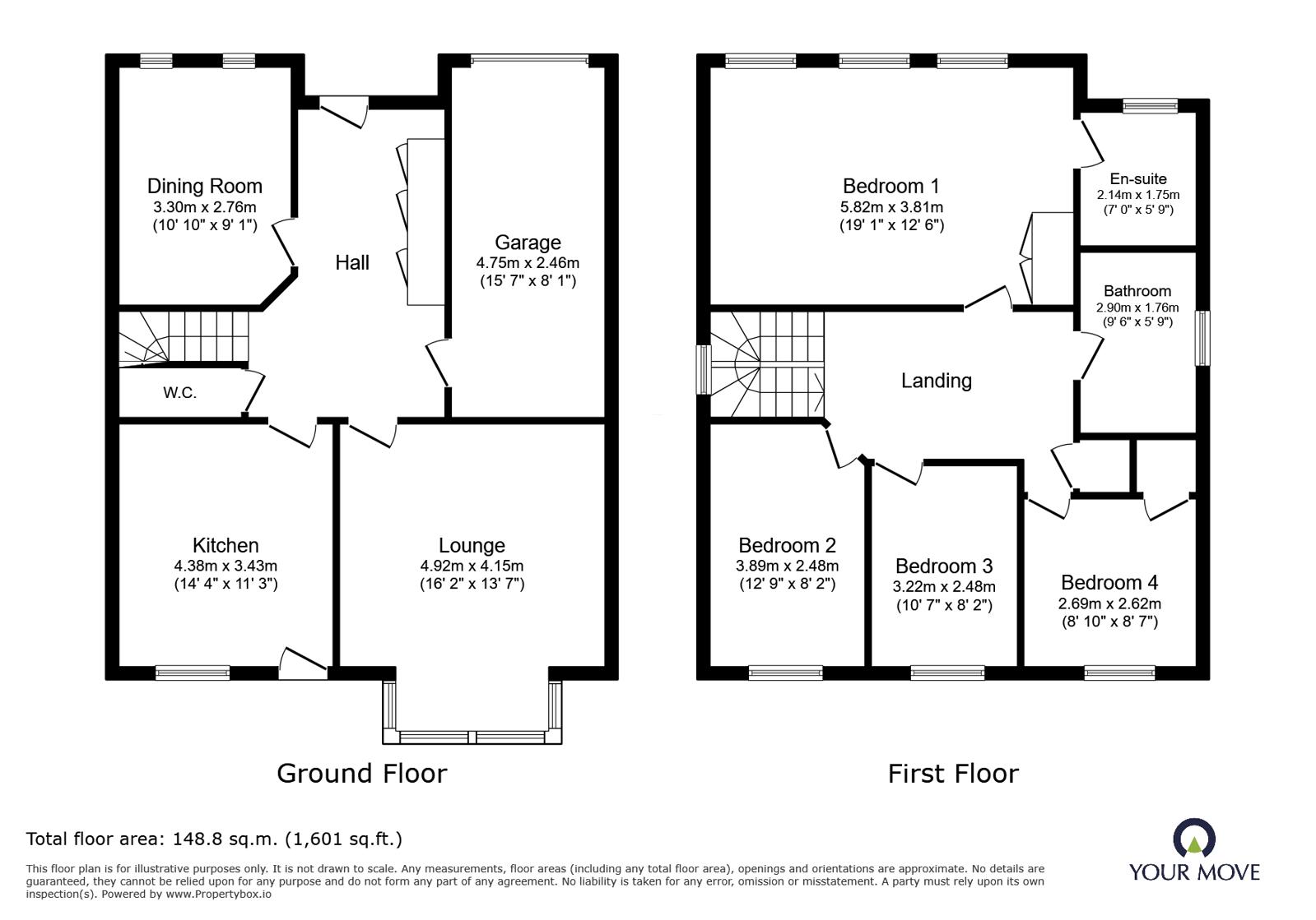 Chartwell Road, Nottingham floorplan