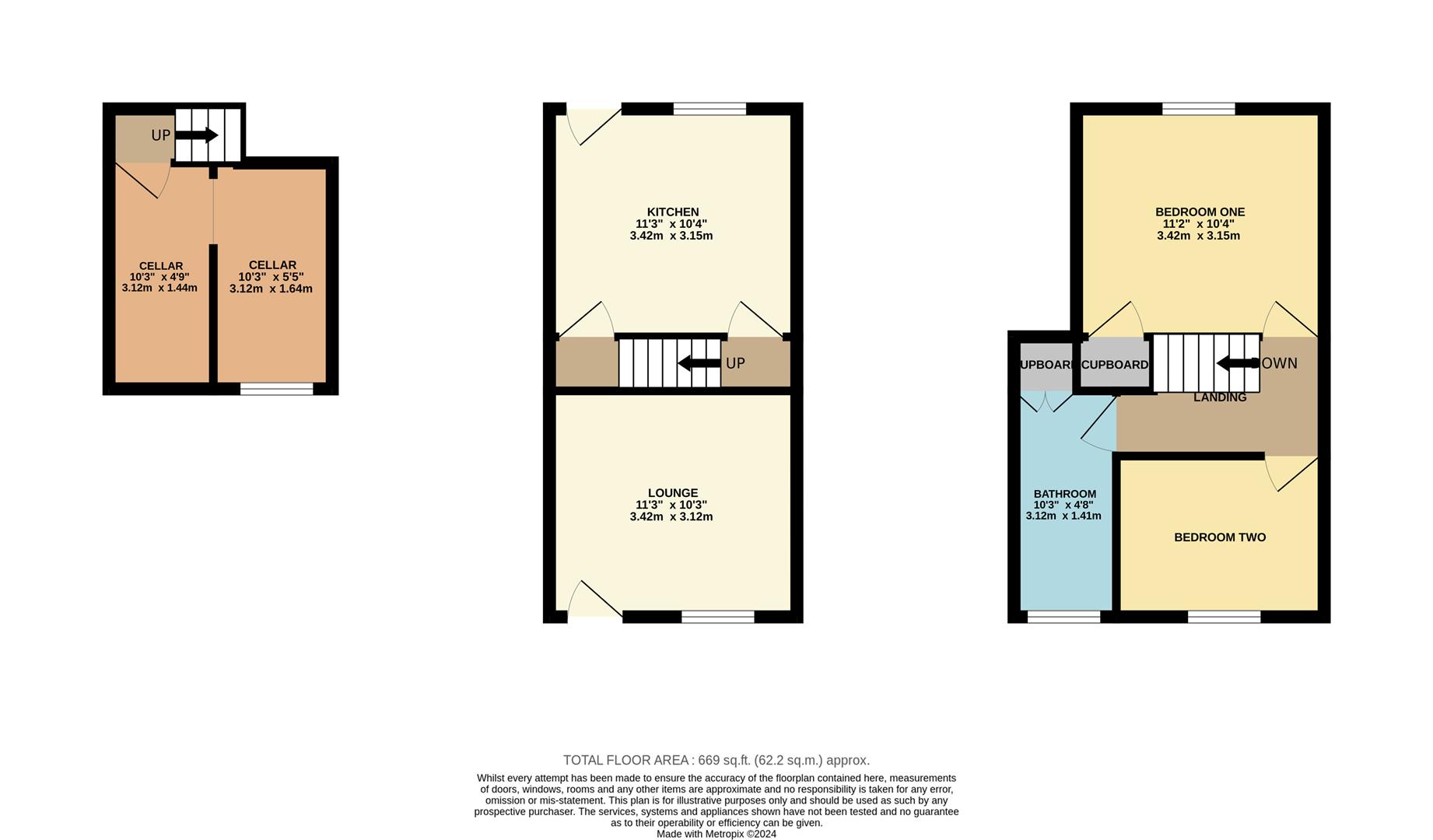12, Wright Street, Newark floorplan