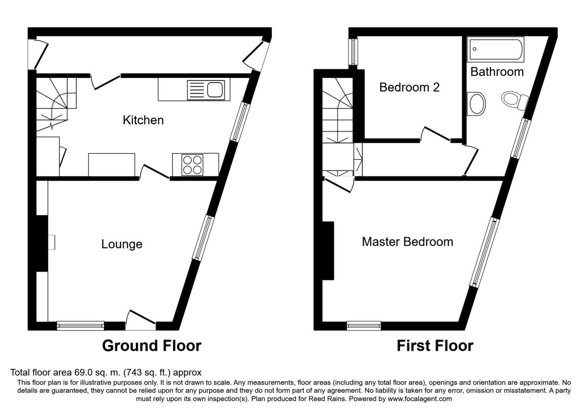 2 Bedrooms Terraced house for sale in Kings Croft, Walton-Le-Dale, Preston PR5