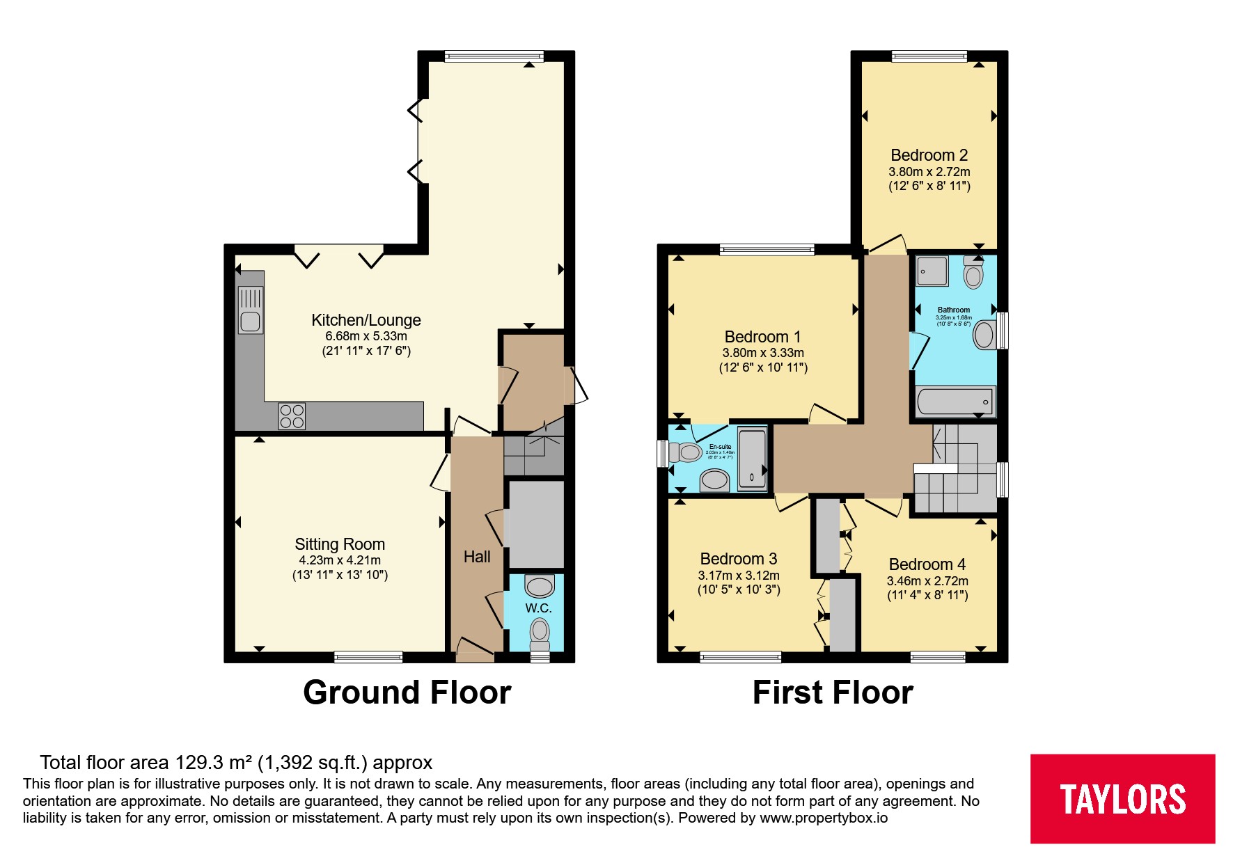 3, Bletchley Road, Buckinghamshire floorplan