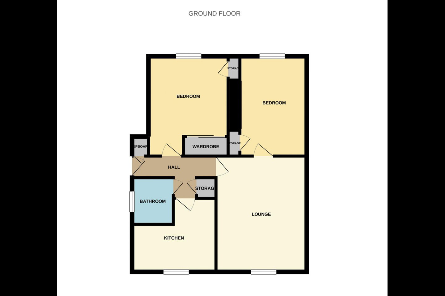 13, Mansfield Avenue, Alloa floorplan