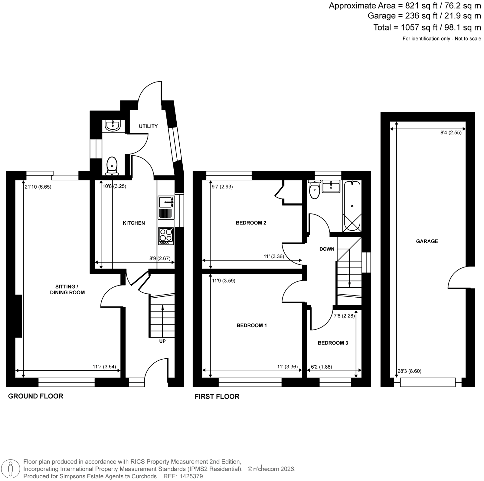 61, Fullerton Road, Surrey floorplan