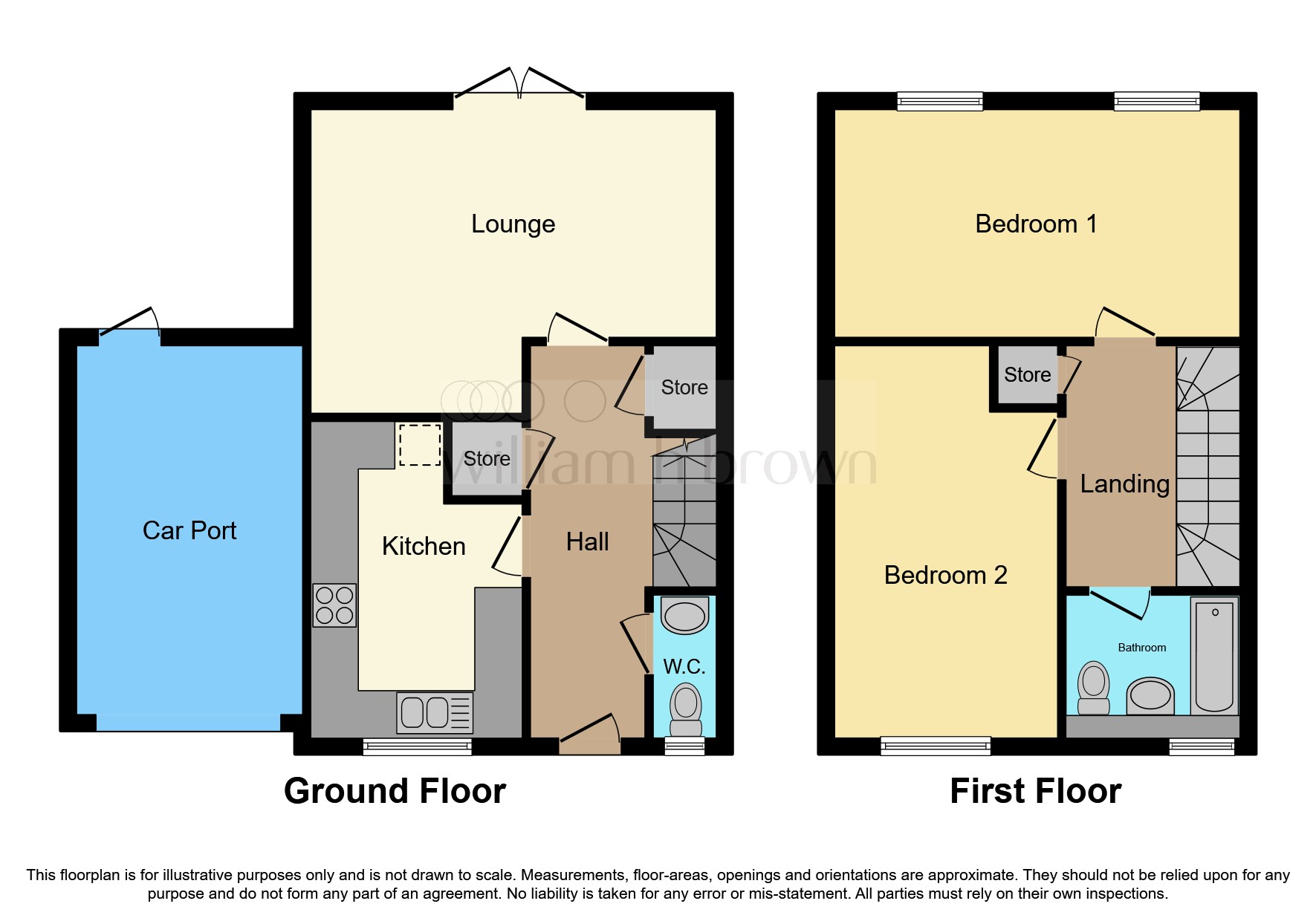 2, Senna Drive, Church Lane, Norwich floorplan