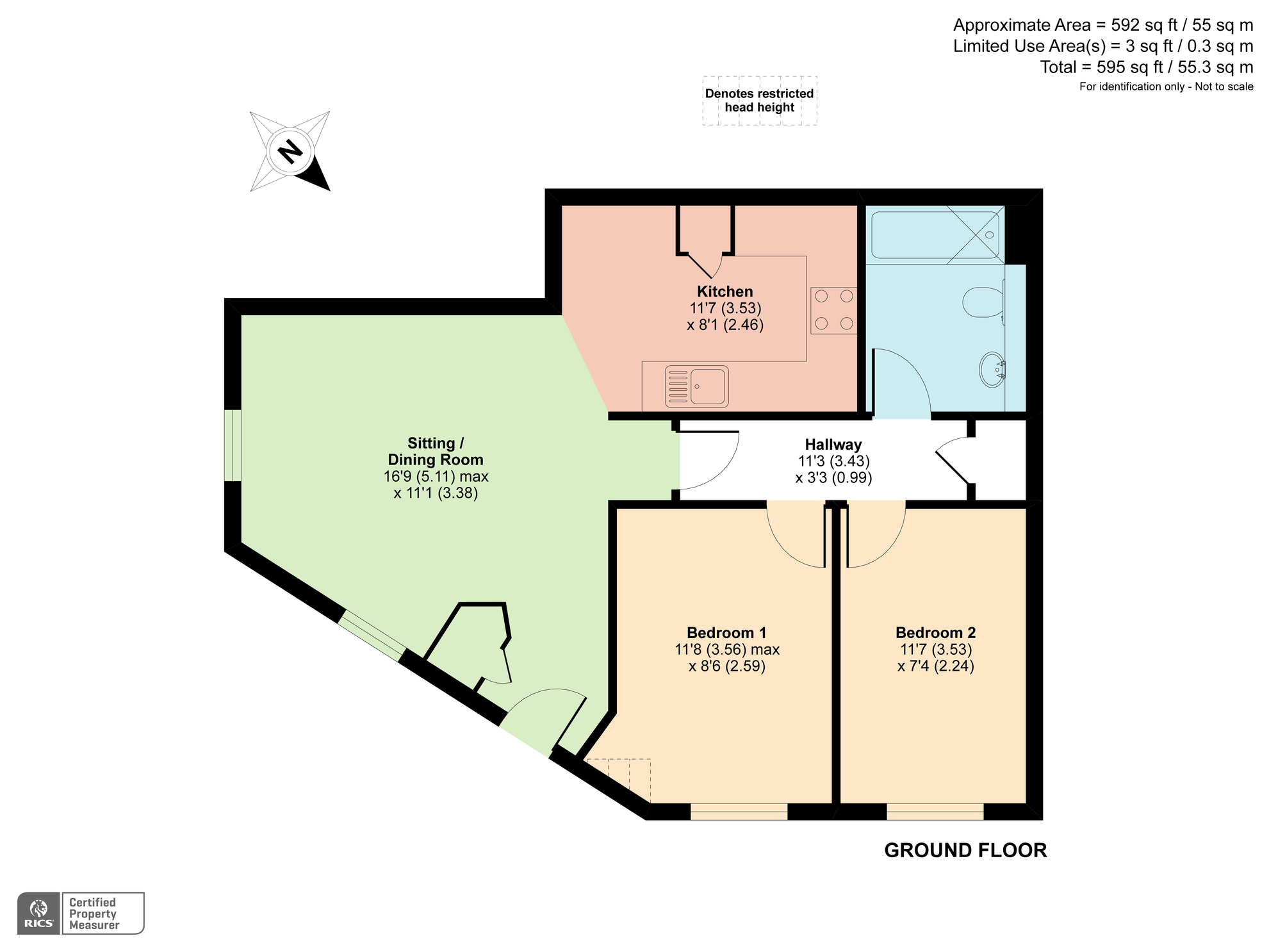 5, Wyatt Mews, Witney floorplan