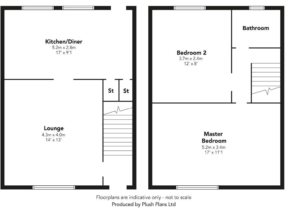 2 bed semidetached house for sale in Hillhouse Road, Hamilton, South