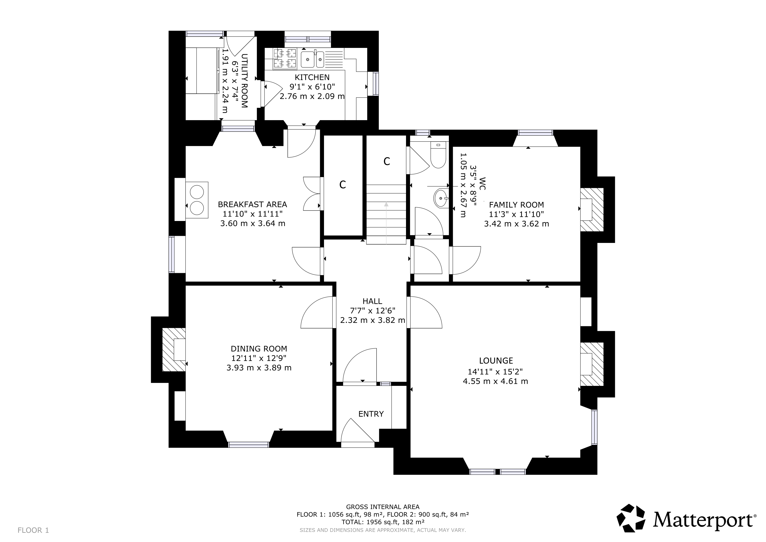 Dalkusha,, Arrochar floorplan