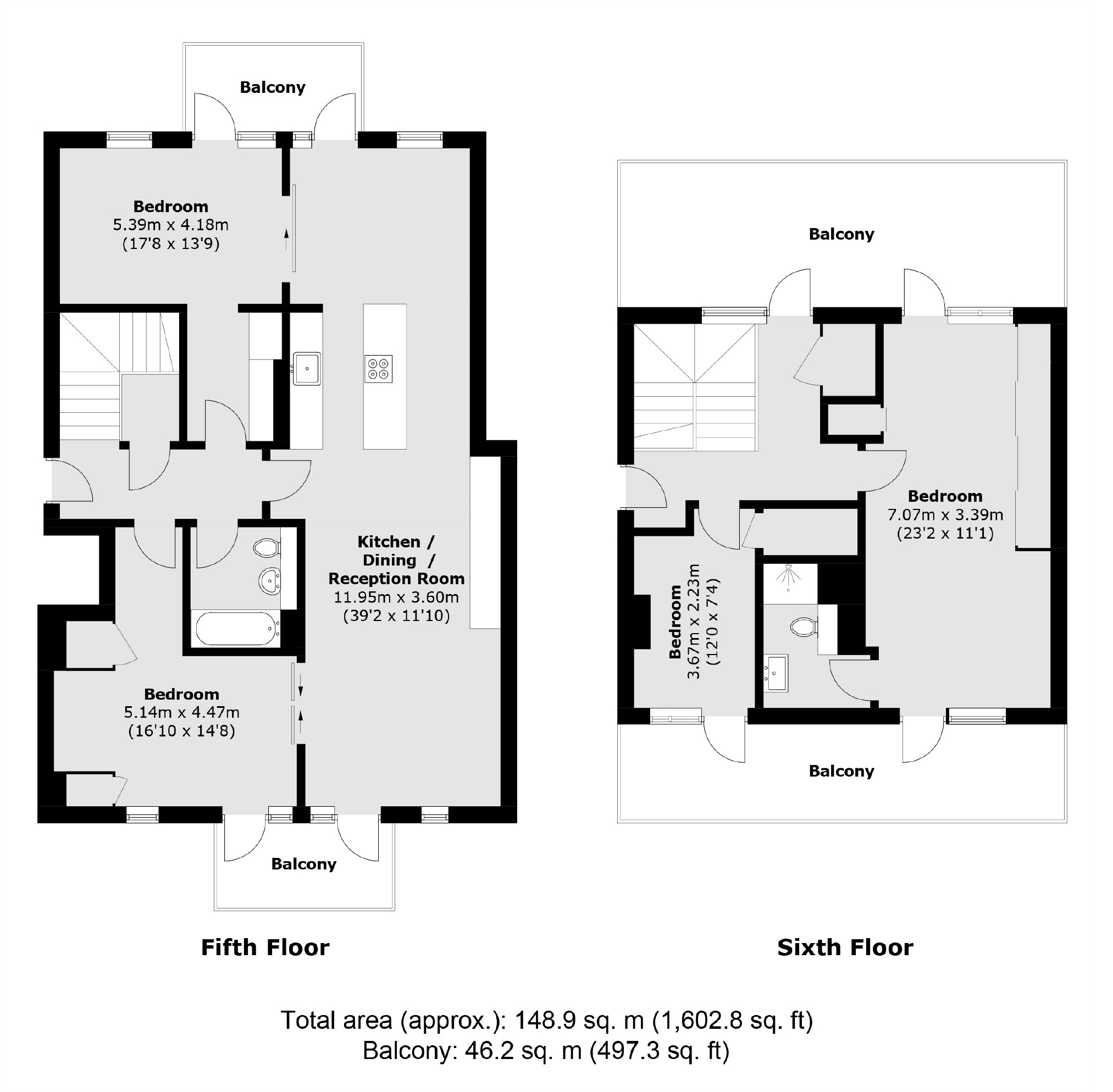 Apartment 10, Becquerel Court, West Parkside, London floorplan