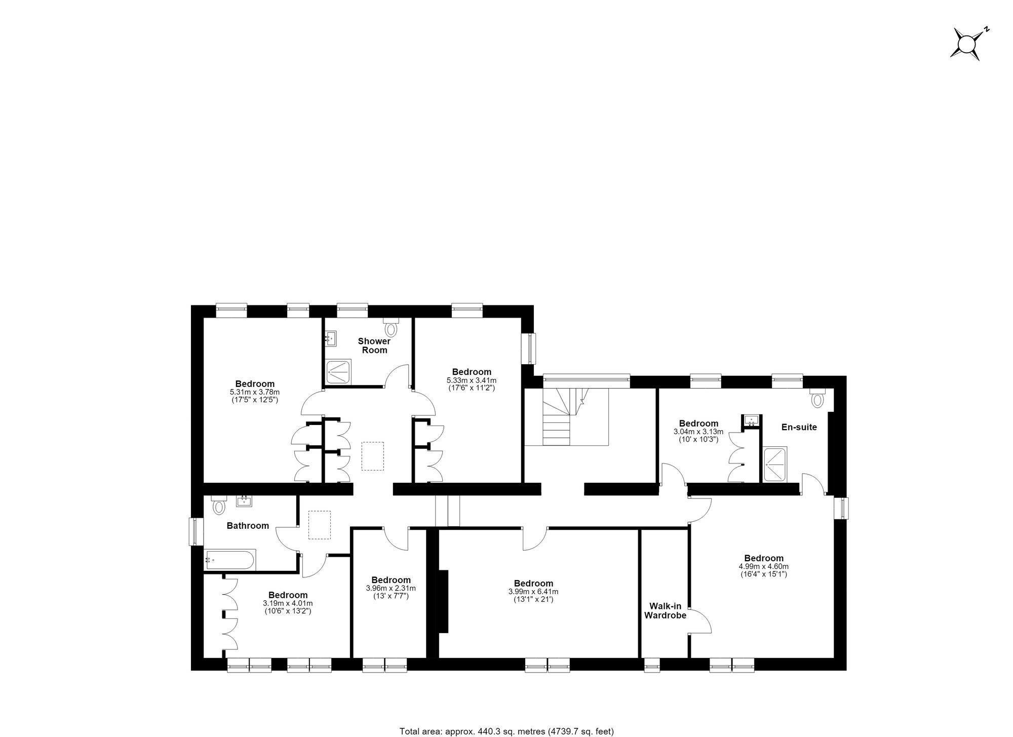 Manor House, Hexham floorplan