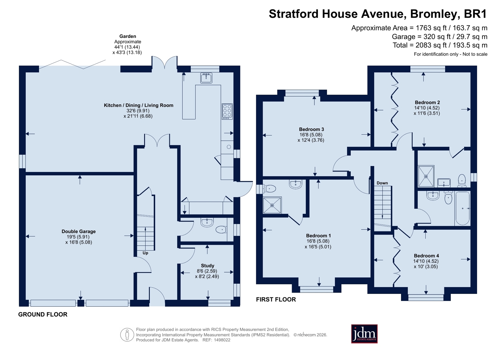 10, Stratford House Avenue, Bromley floorplan