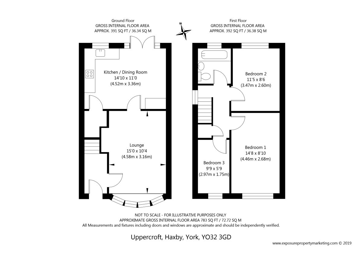 3 Bedrooms Detached house for sale in Uppercroft, Haxby, York YO32