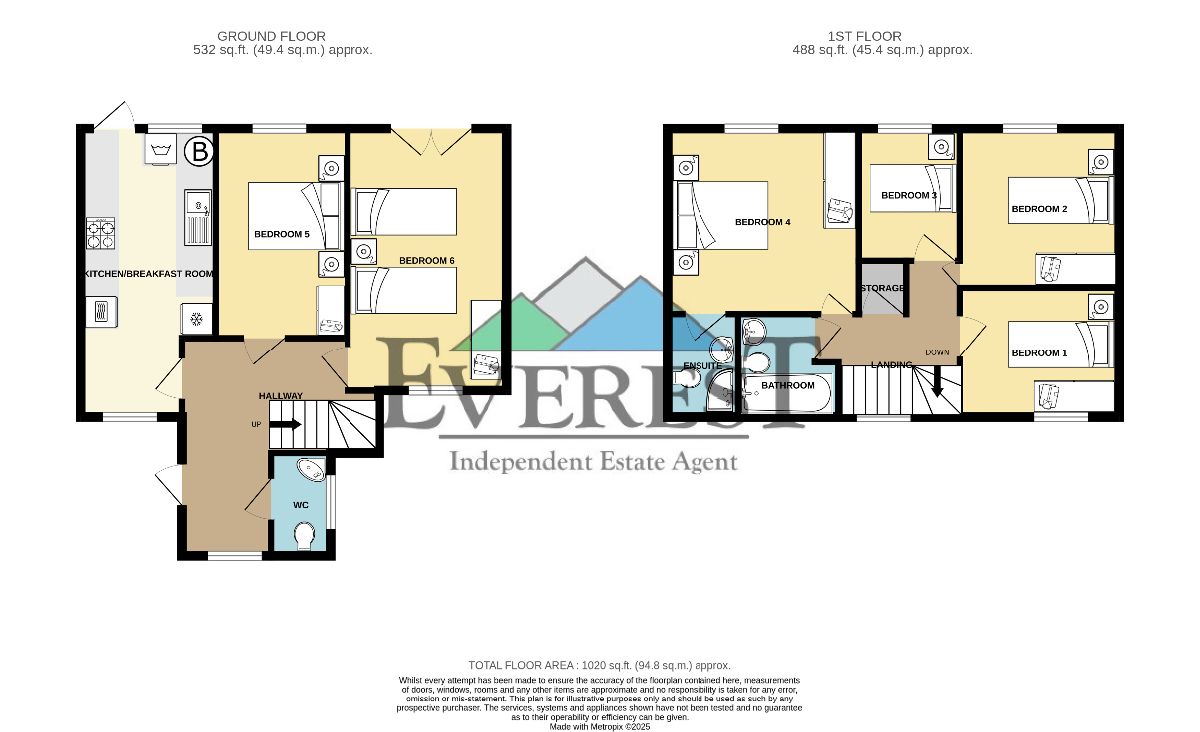 4 Regent Gardens, Ilford floorplan