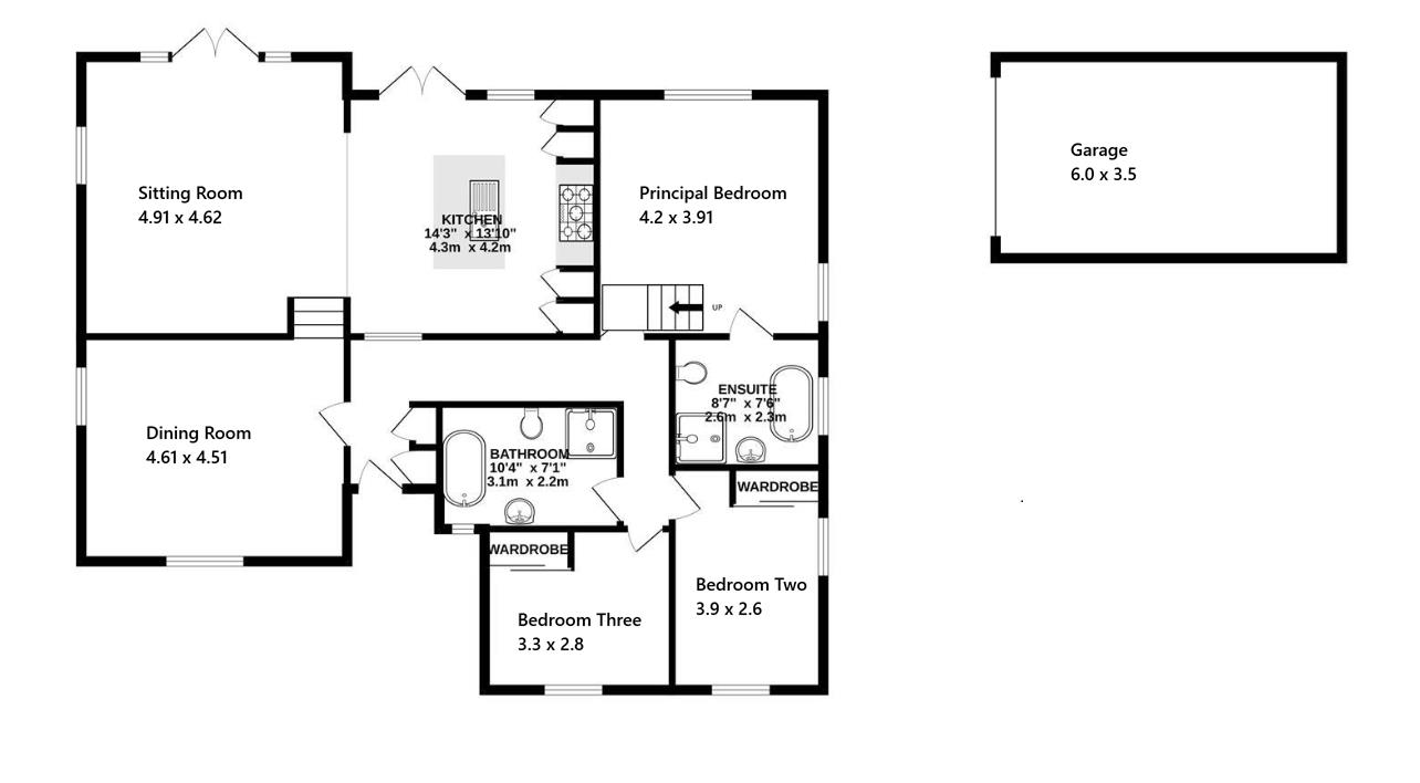 136a,, Wyke Road, Weymouth floorplan