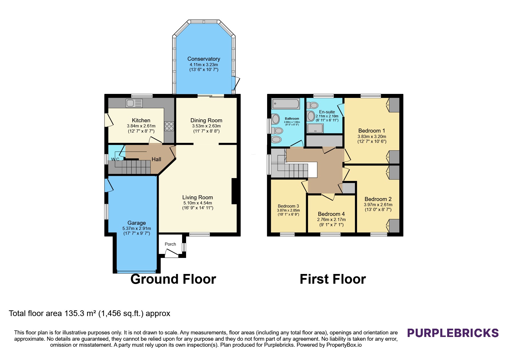 15, Green Meadows, Wrexham floorplan