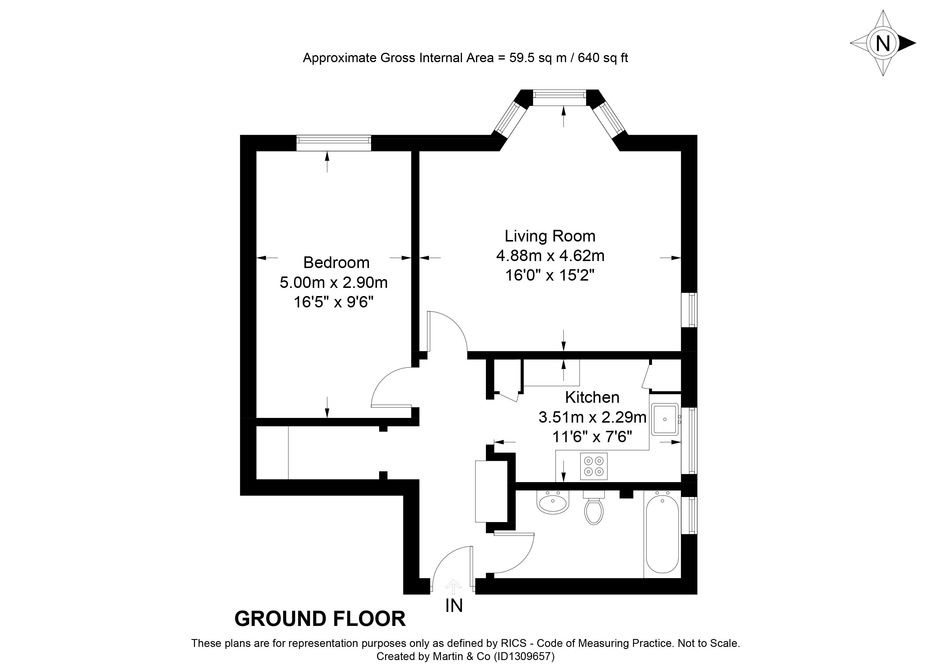 14, Greyfriars, Winchester floorplan