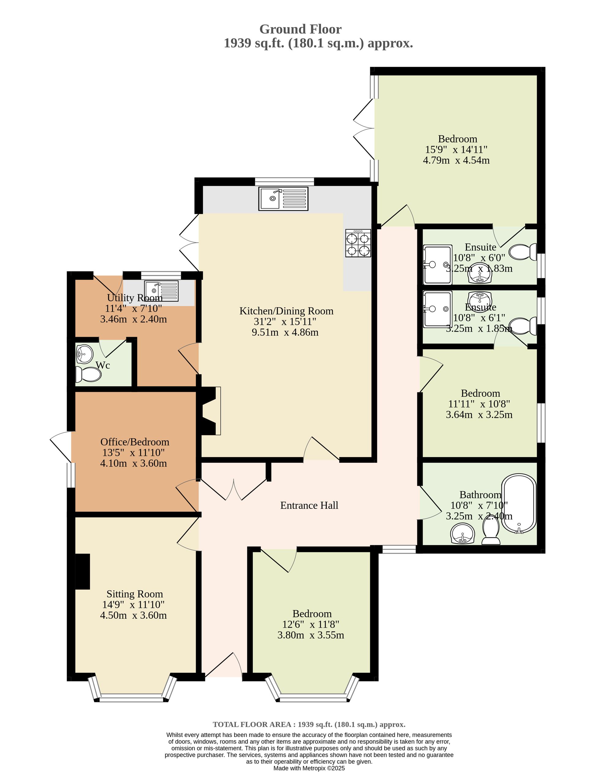 Glebe Farm, Hoxne Road, Eye floorplan