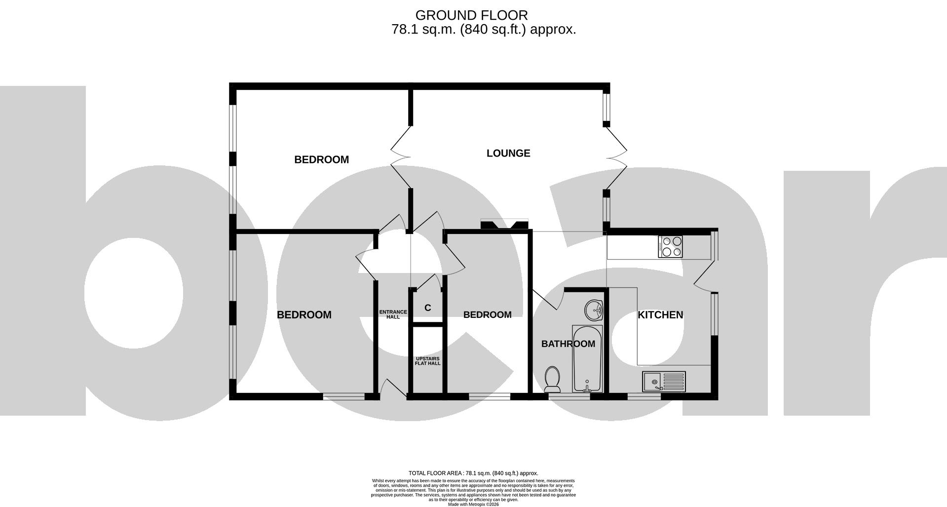 Shakespeare Avenue, Westcliff-on-Sea floorplan