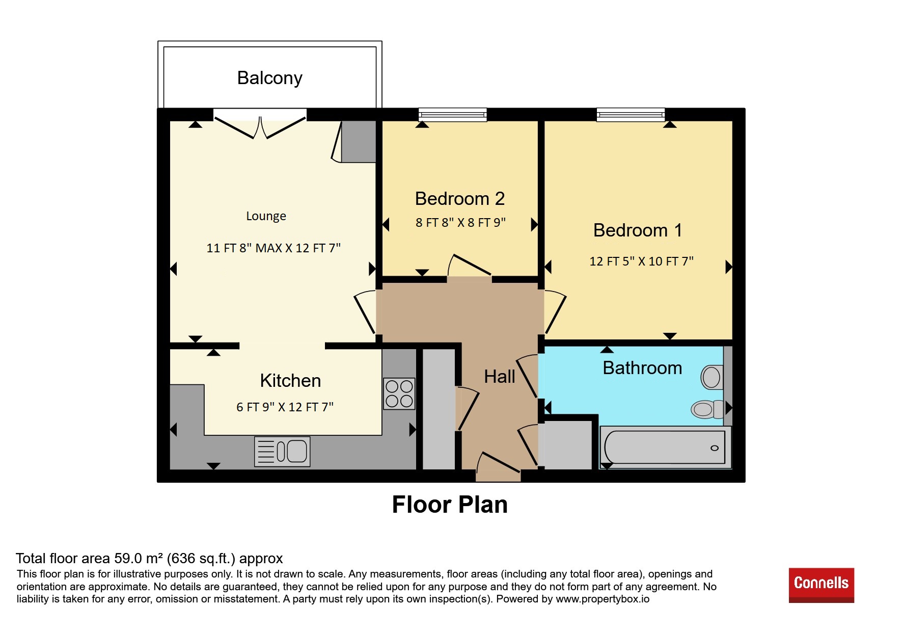 17, Victoria House, St. Marys Road, Leamington Spa floorplan