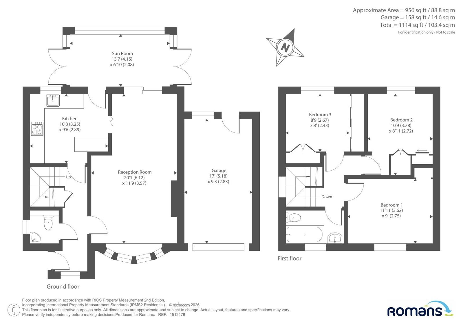 4, Ellis Road, Berkshire floorplan