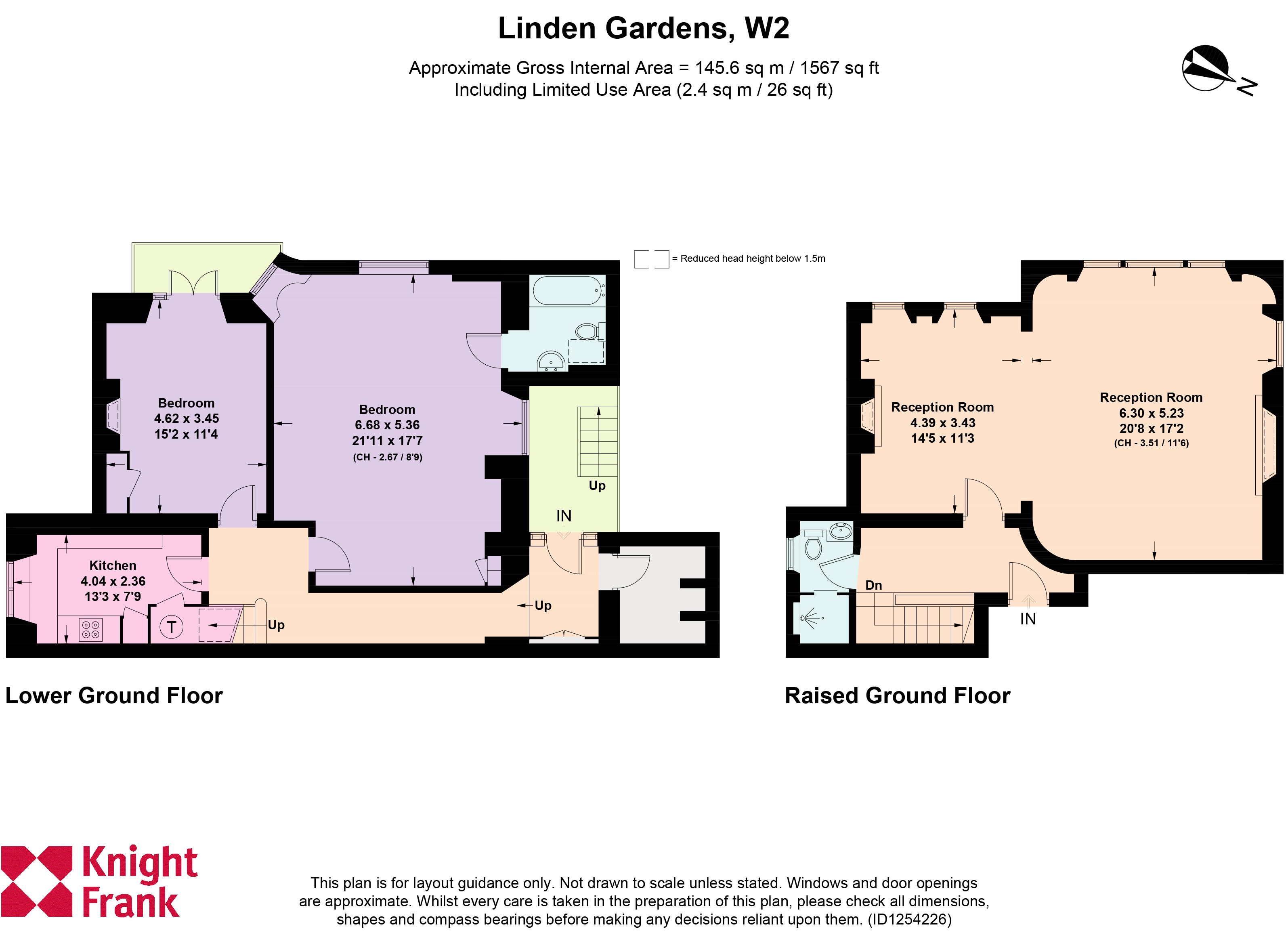 6, Linden Gardens, London floorplan