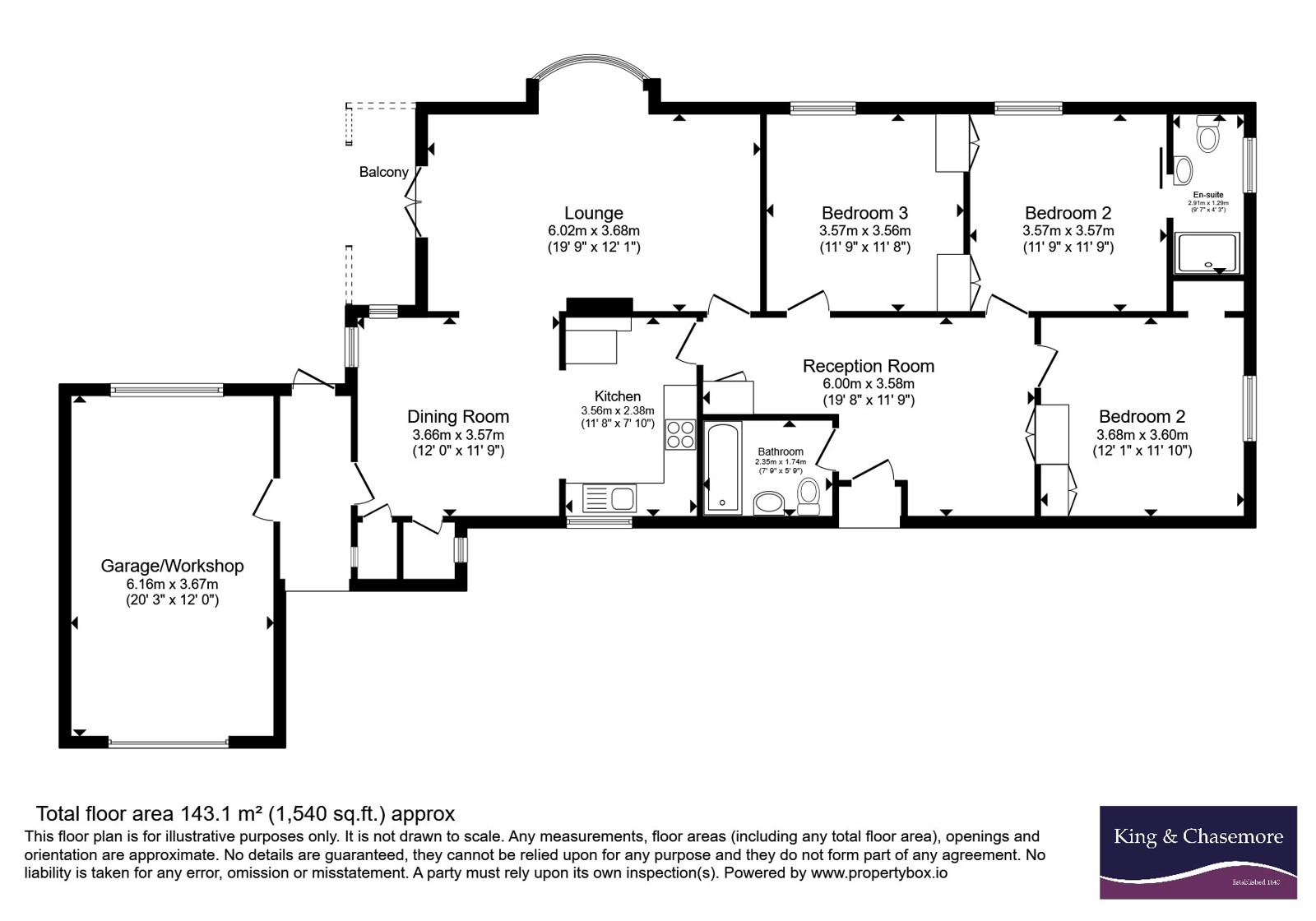 Selwood Cottage, 85, Coombe Road, West Sussex floorplan