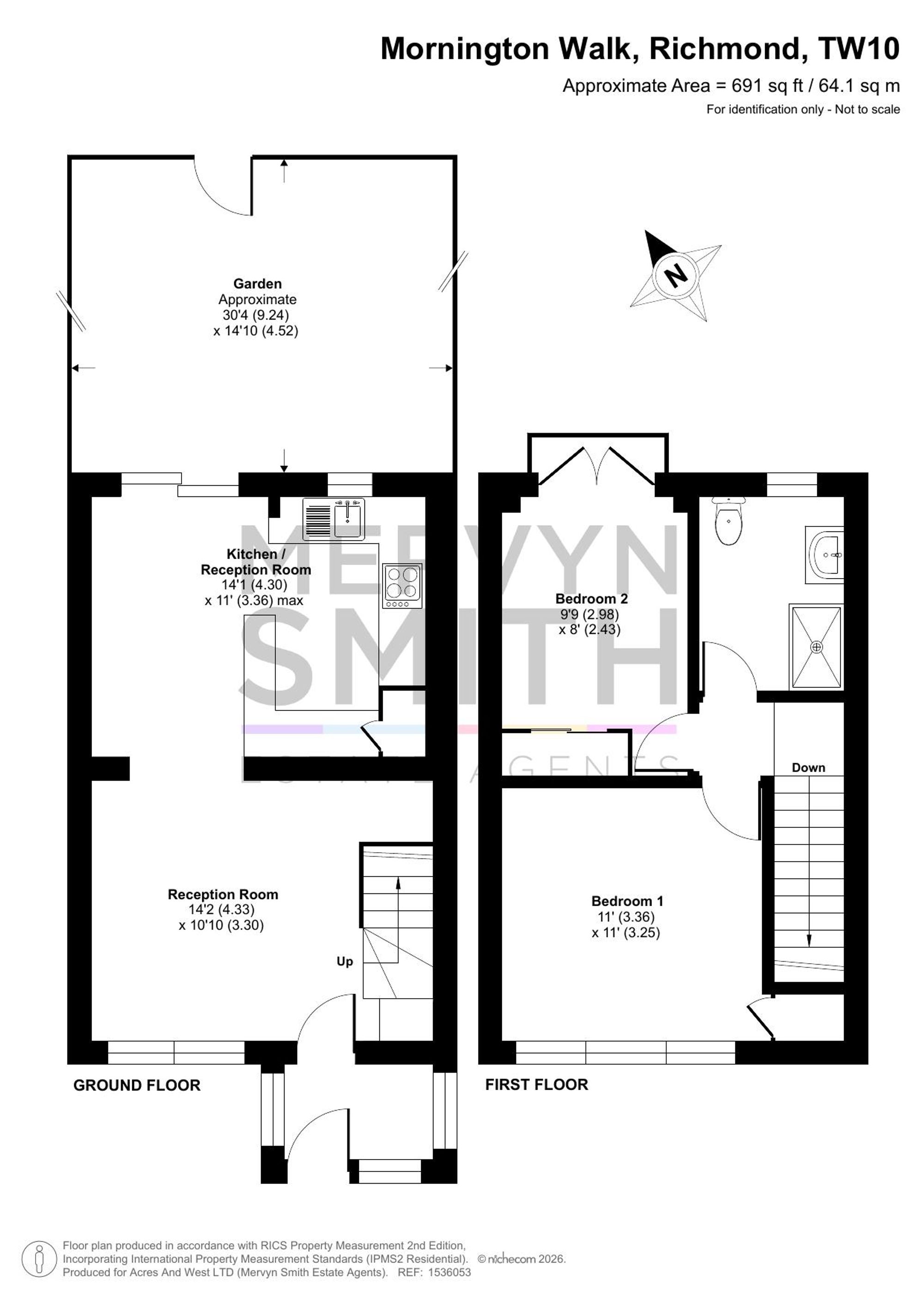 2 Mornington Walk, Richmond floorplan