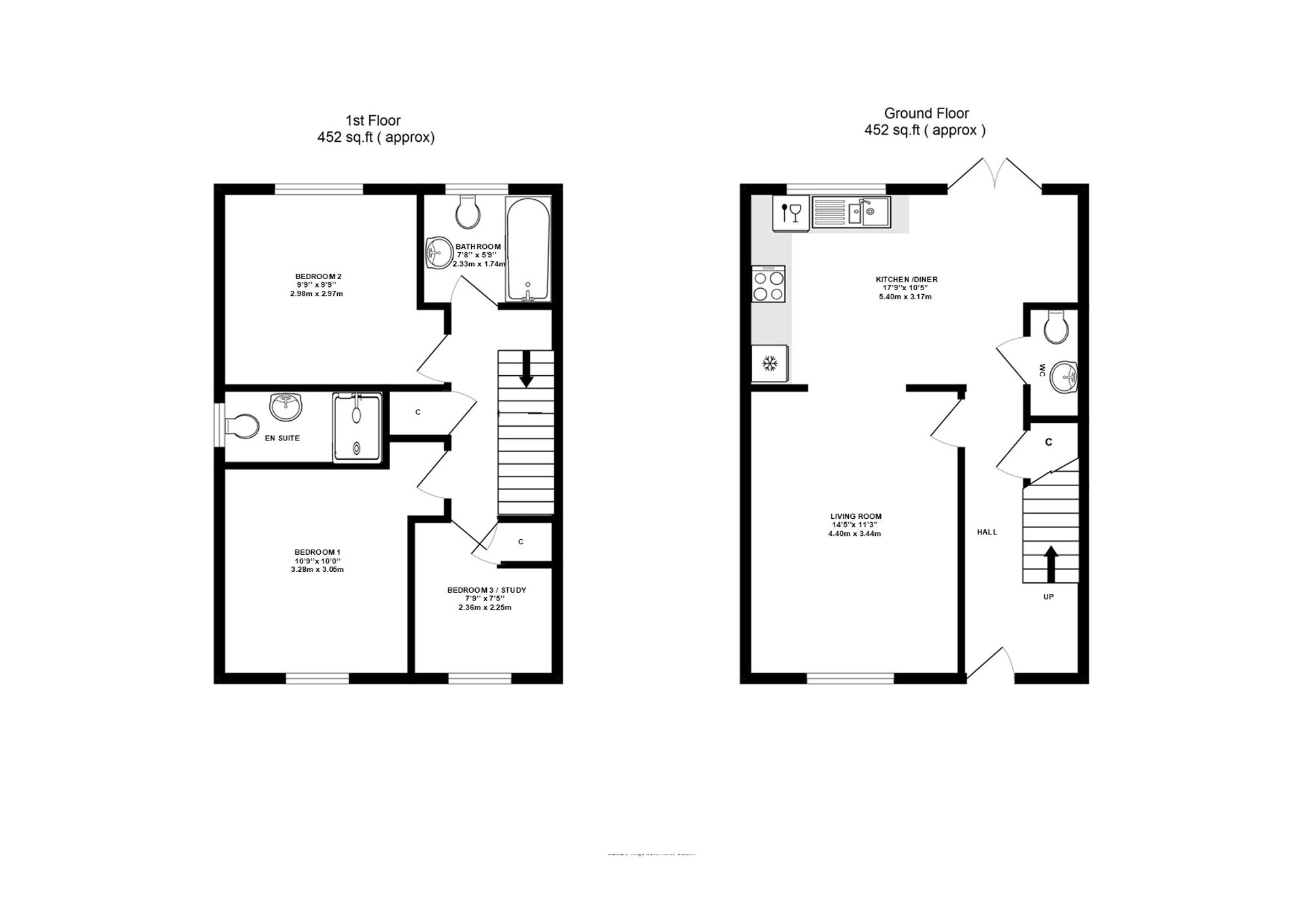 7 Mill Court Mill Lane, Taunton floorplan