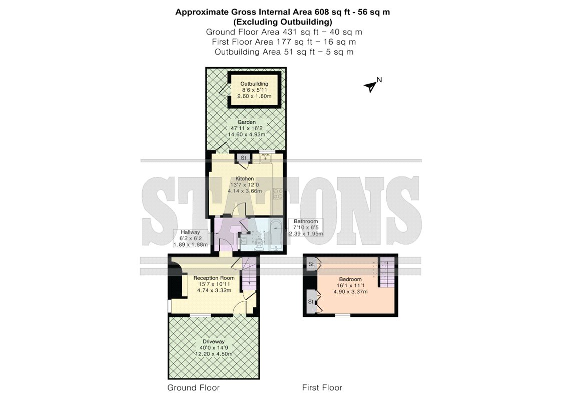 4, Hendon Park Cottages, London floorplan